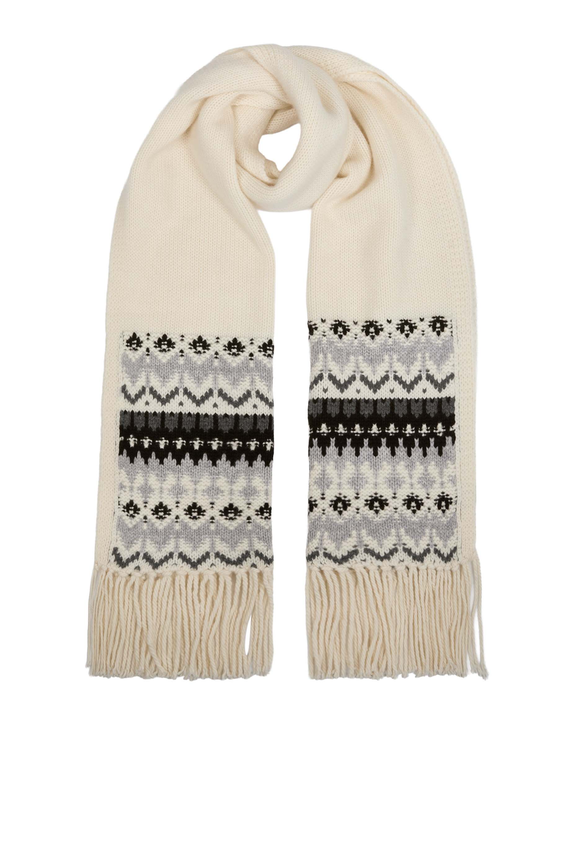 Frostine Fringed Scarf