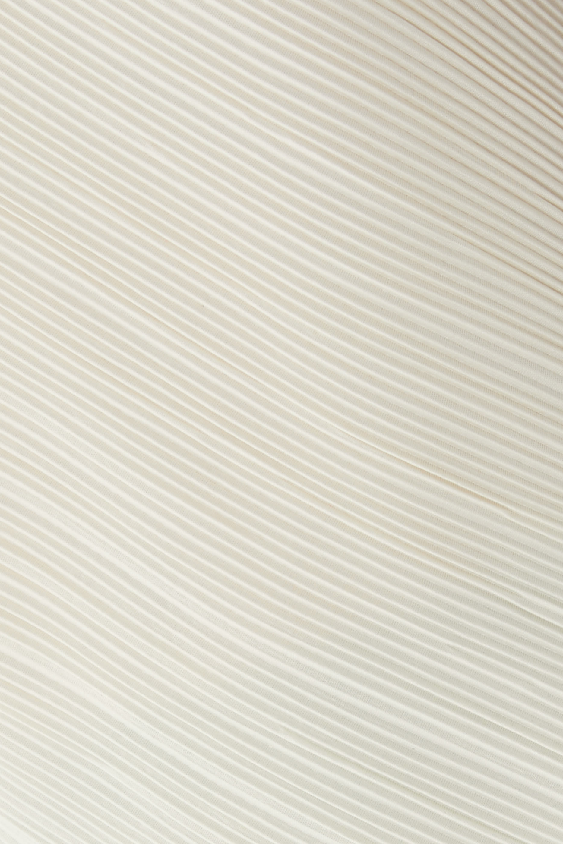  Diagonal Pleated Top