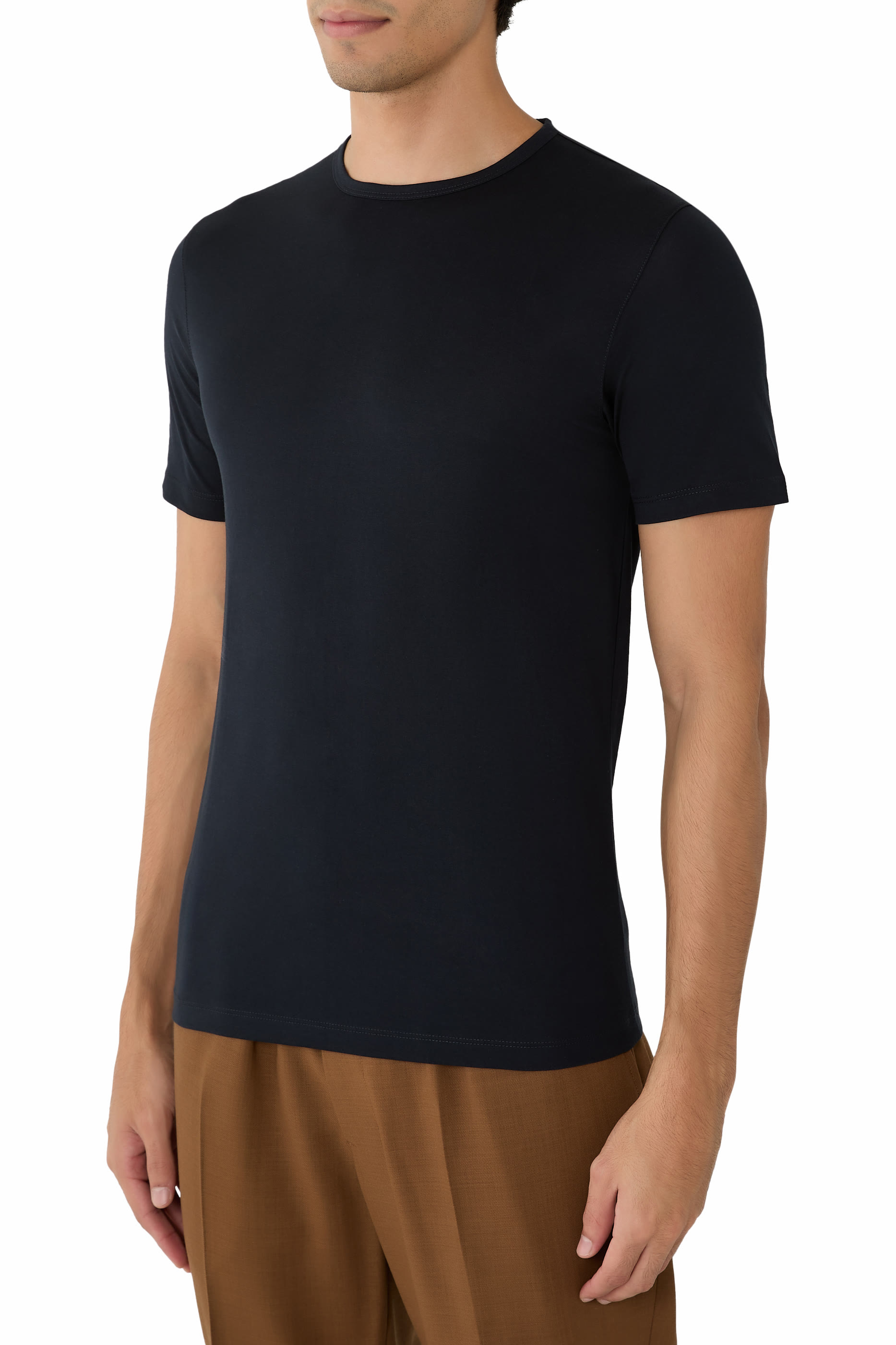 Pima Cotton Jersey Precise T-Shirt 