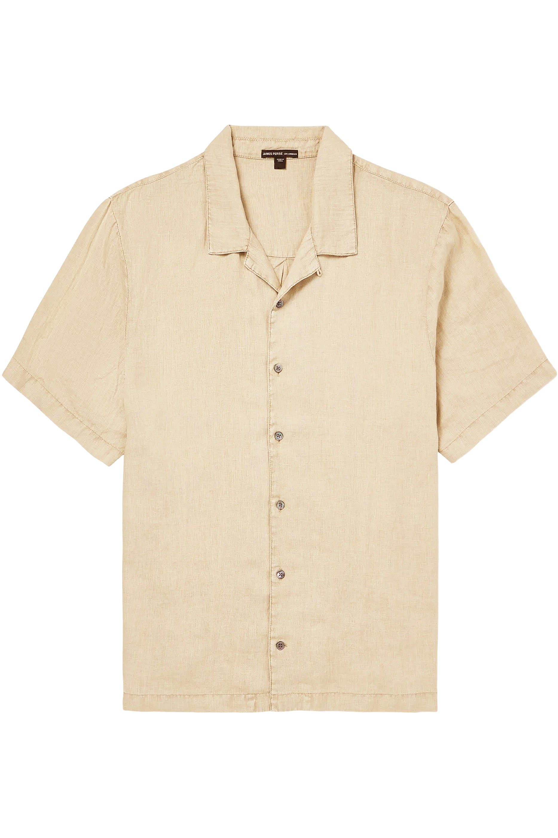 Shirttail Hem Short Sleeves Shirt