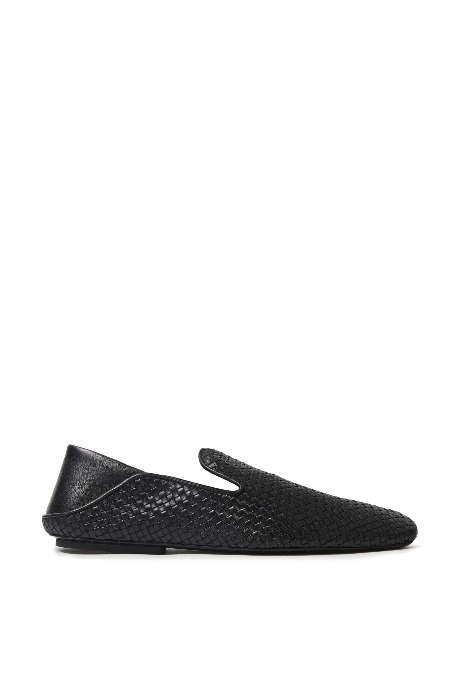 Adamo Slippers in Intrecciato Leather