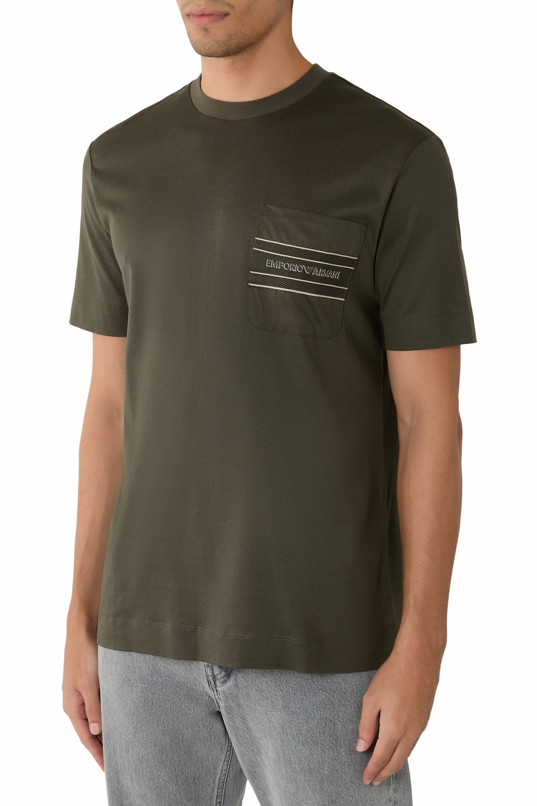 Lyocell Blend Jersey T-Shirt