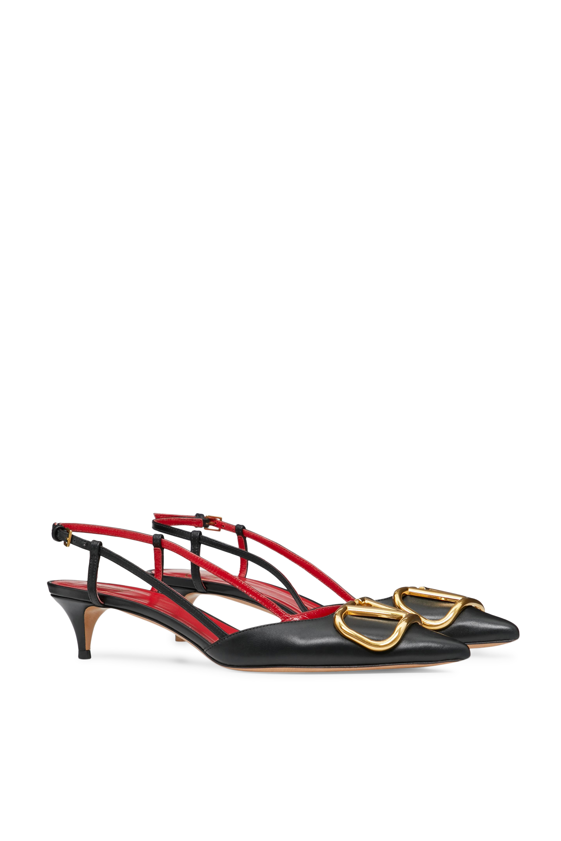 40 VLogo Signature Sling Back Sandals
