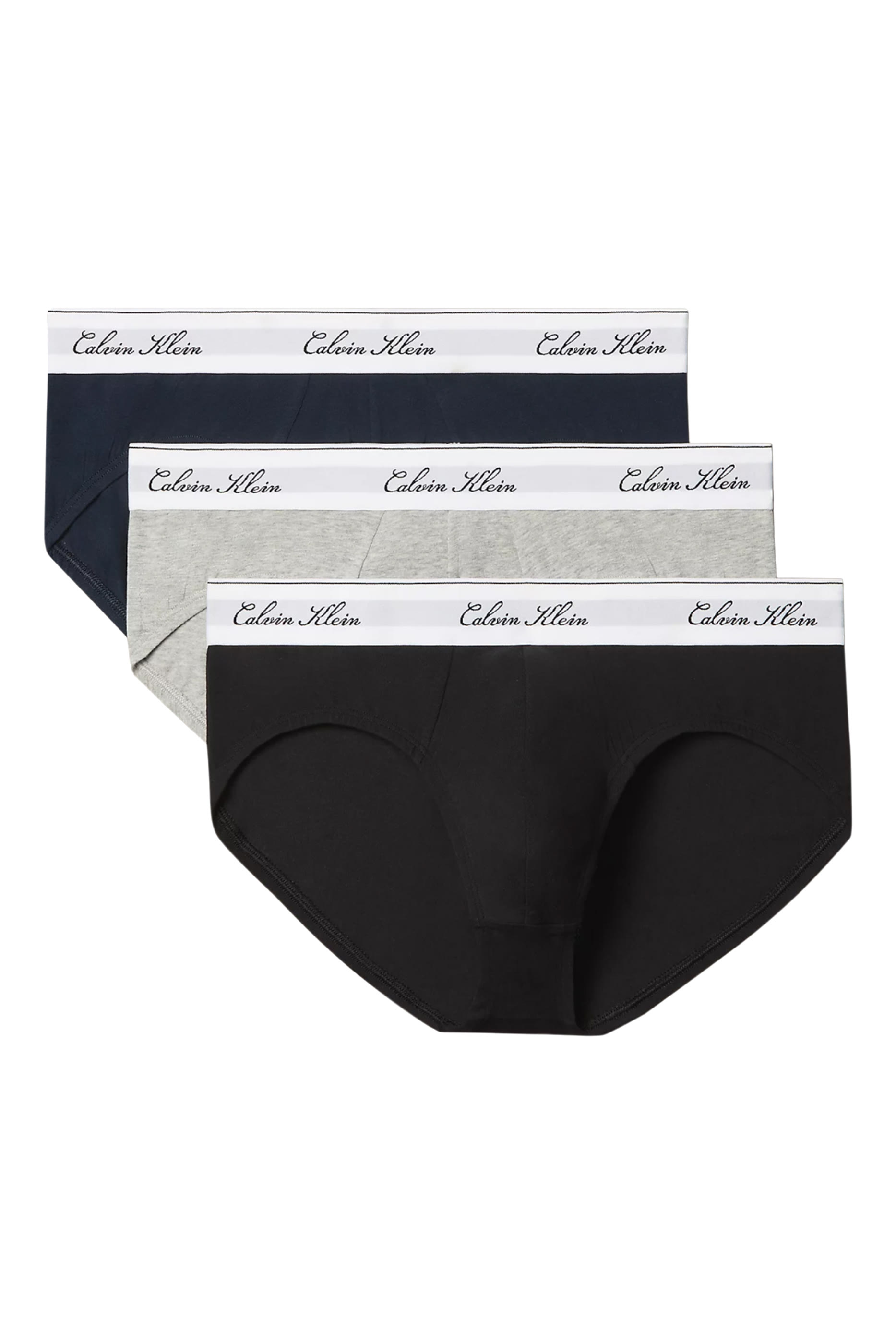 Icon Cotton Stretch Hip Briefs, Set of 3