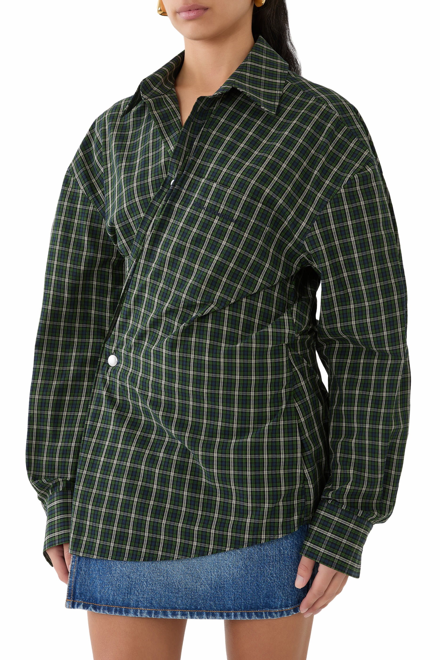 Pre-Styled Wrap Mini Dress