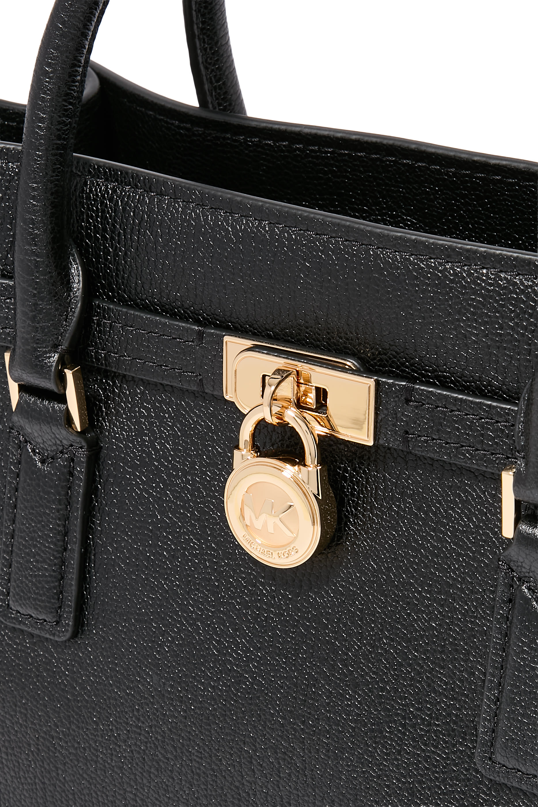 Hamilton Small Tote Bag in Pebbled Leather 