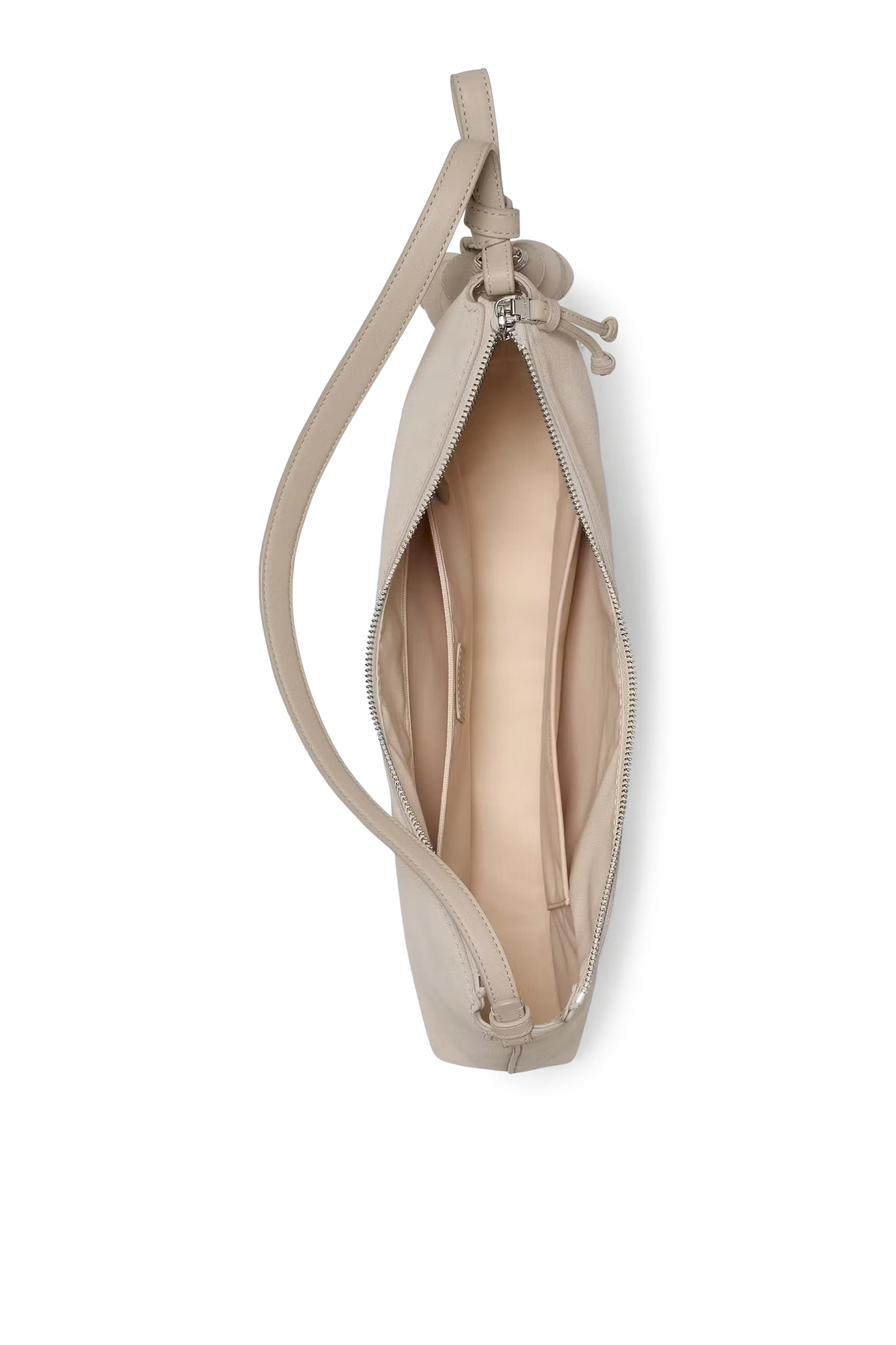 Loop Suede Large Shoulder Bag 