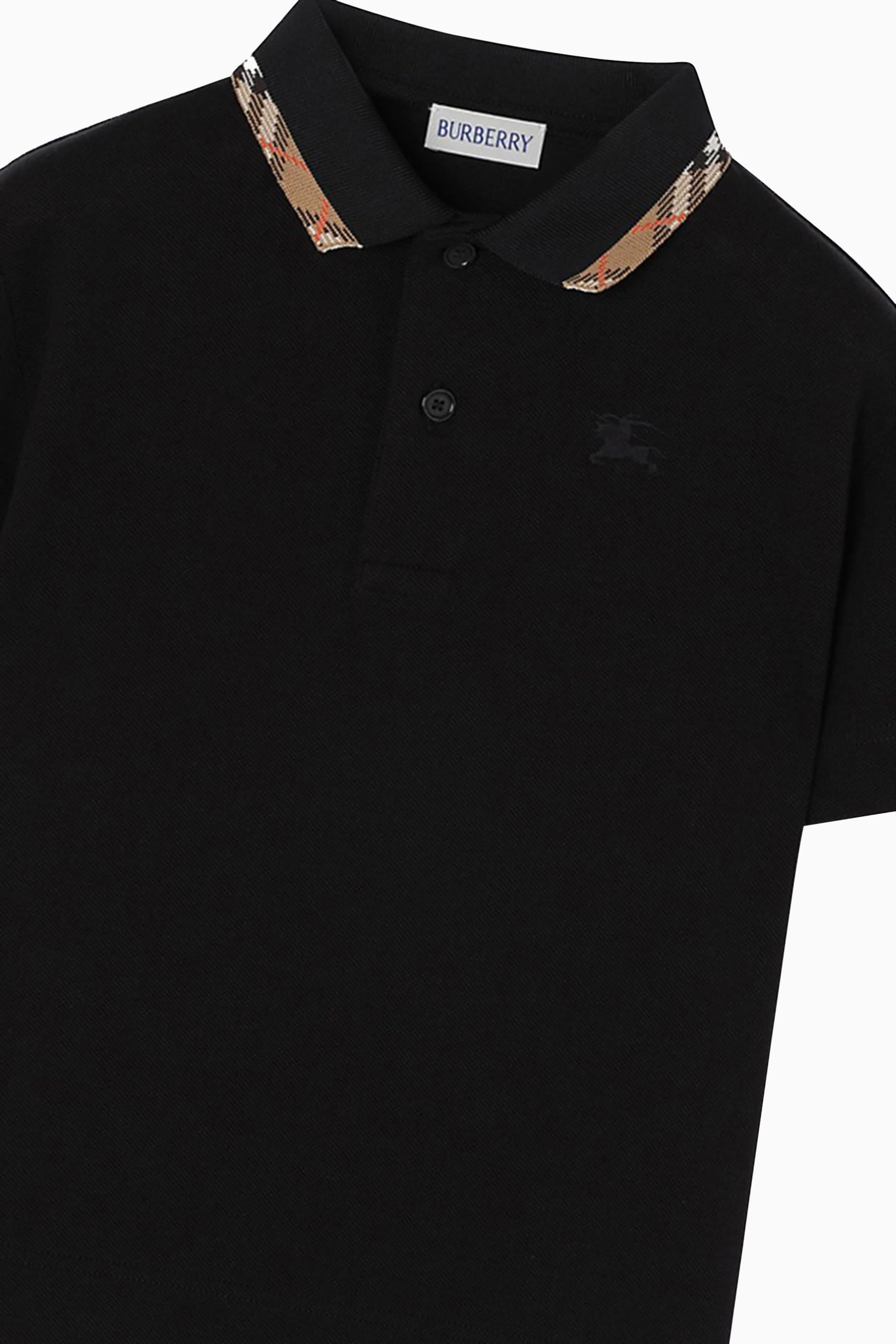 Kids Cotton Piqué Polo Shirt 