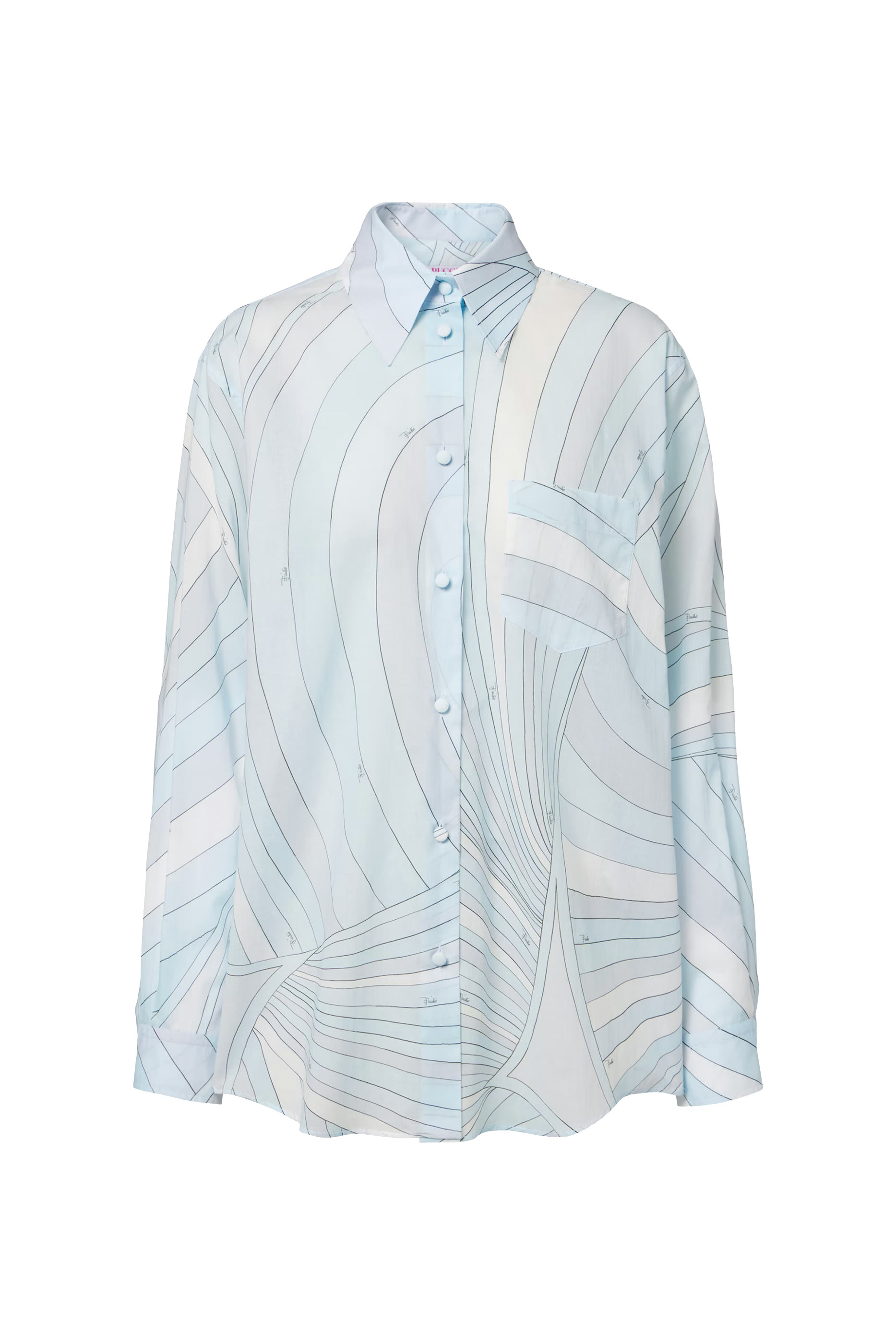 Iride Print Muslin Shirt