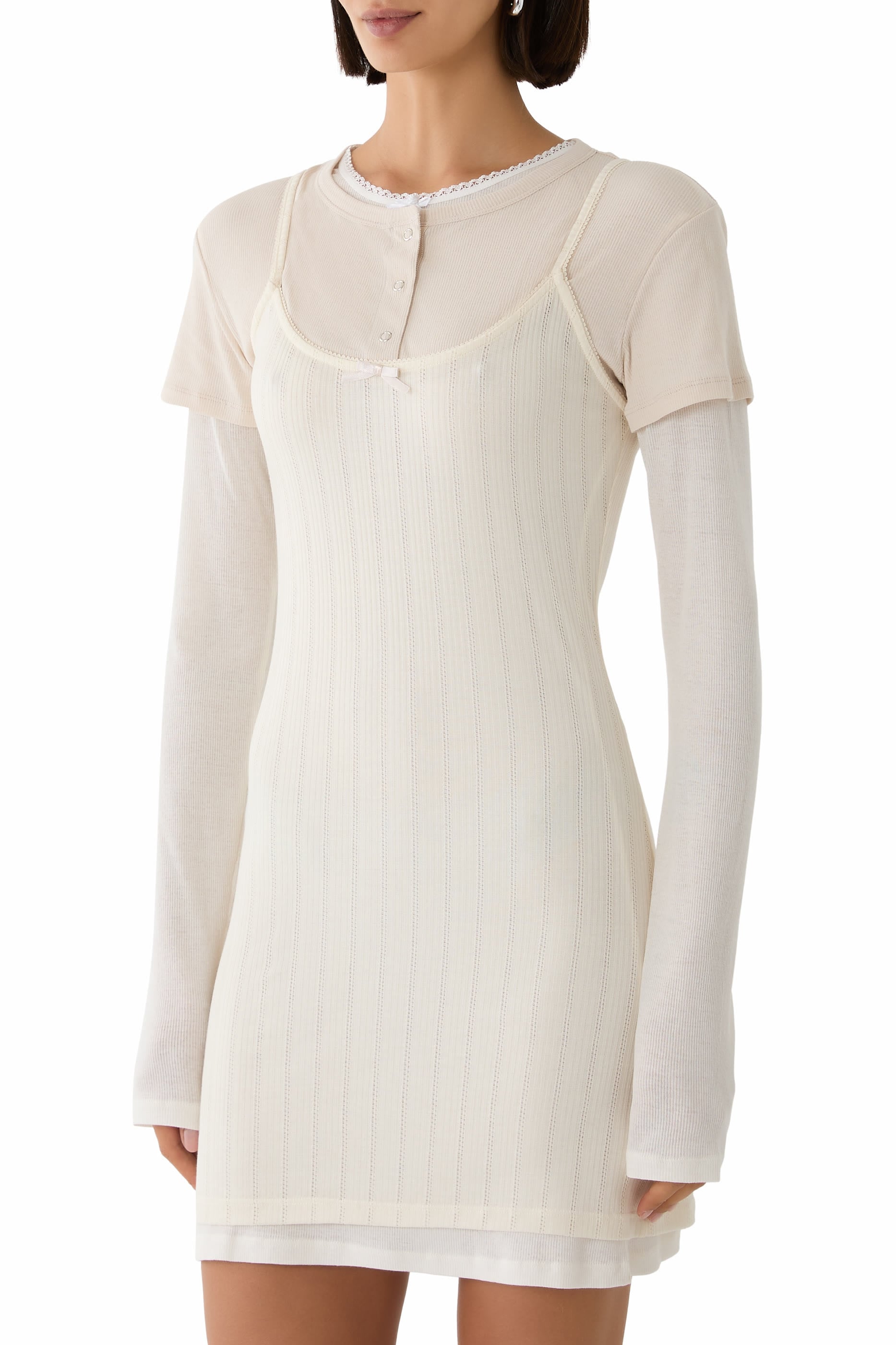 Layered Mini Dress