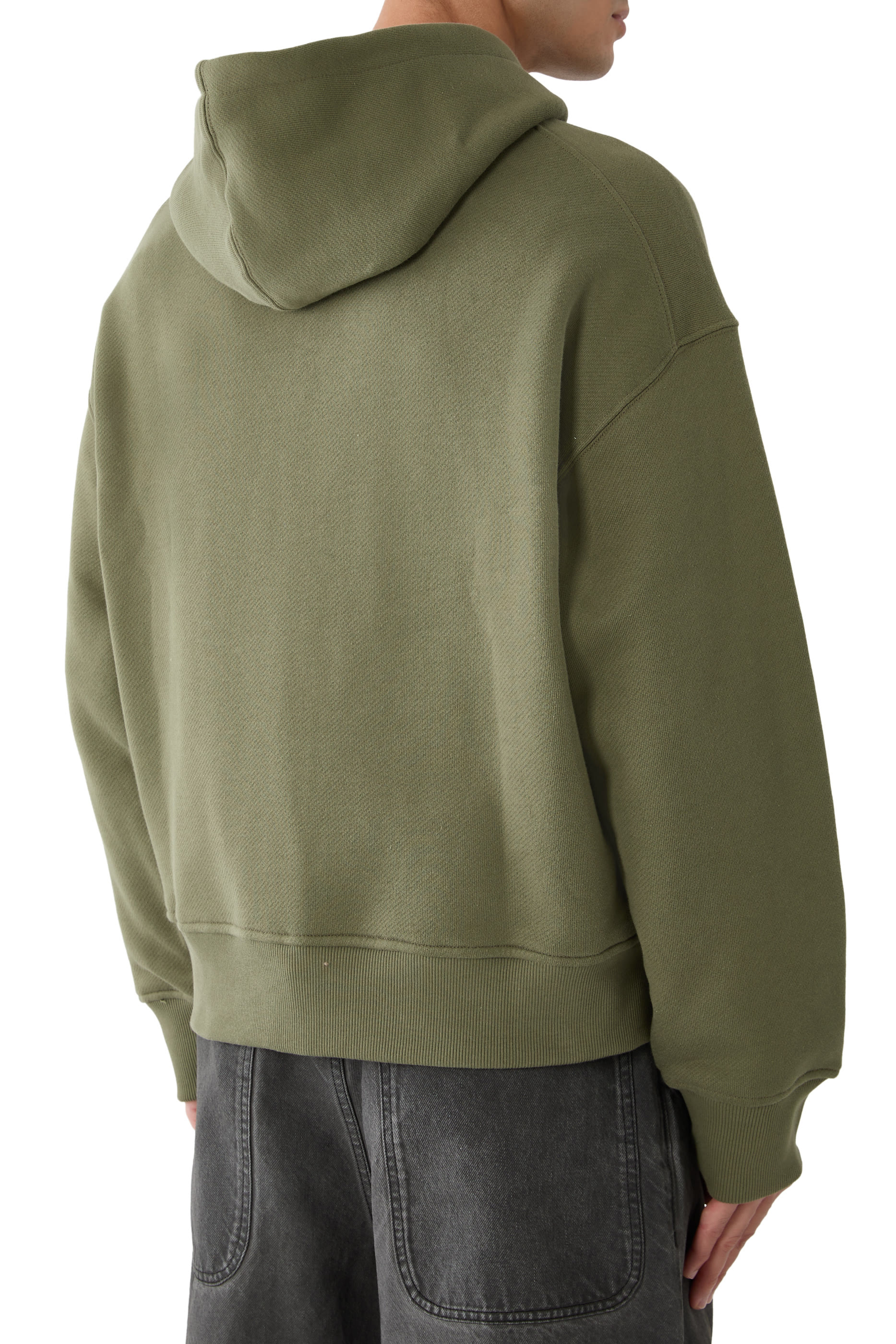 Dual Logo Zip Hoodie