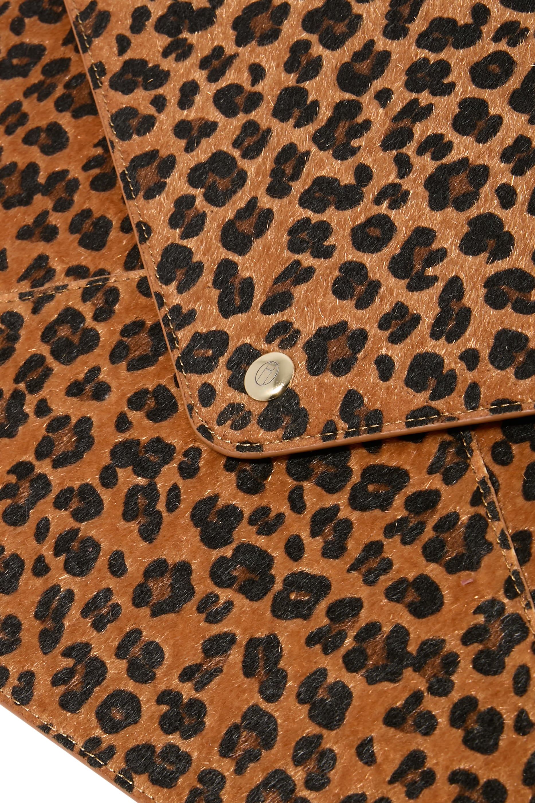 Leopard-Print Laptop Sleeve