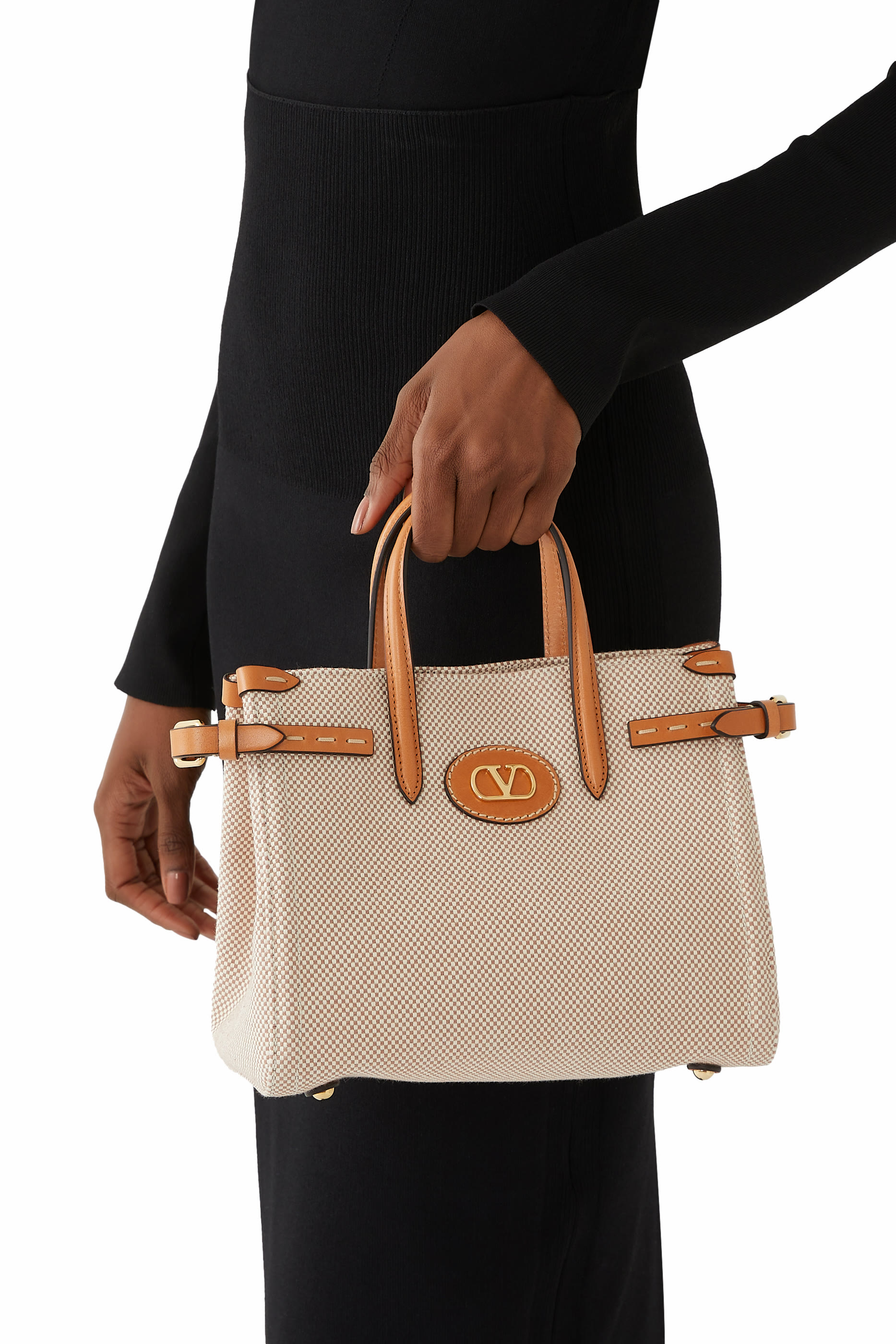 Antibes Small Canvas Shopping Bag