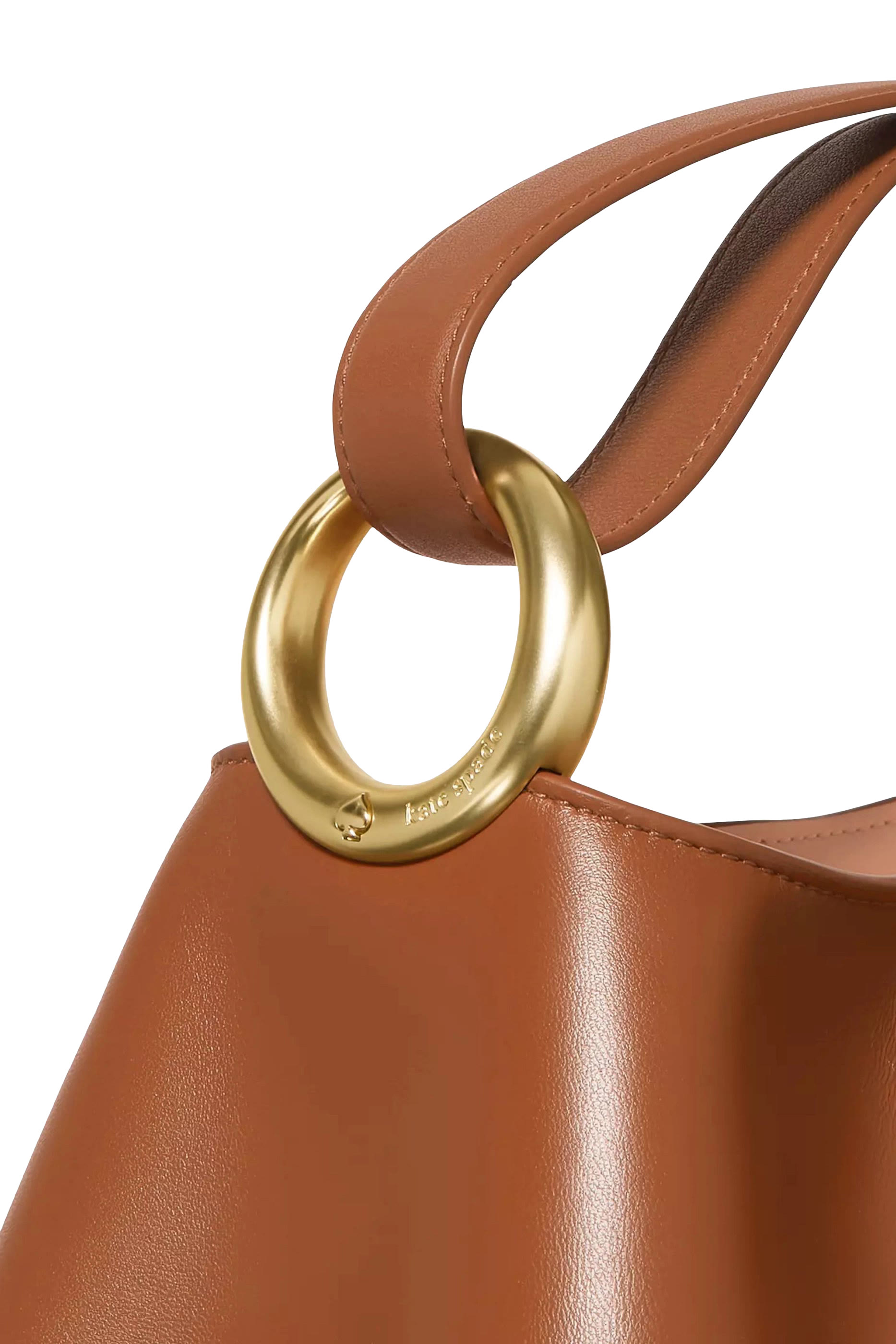 Halo Pleated Wave Mini Bucket Bag