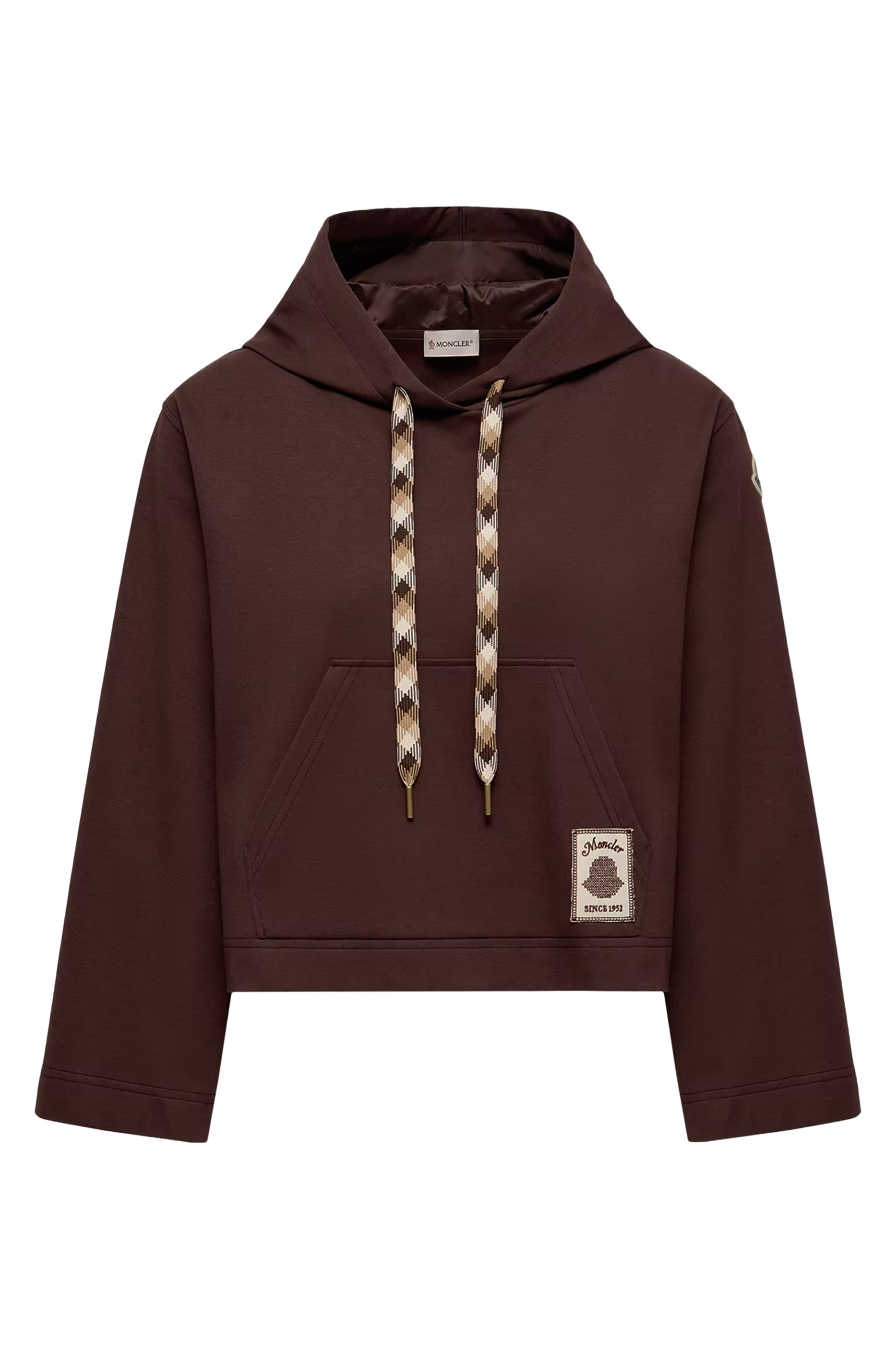  Cotton Blend Hooded Sweatshirt