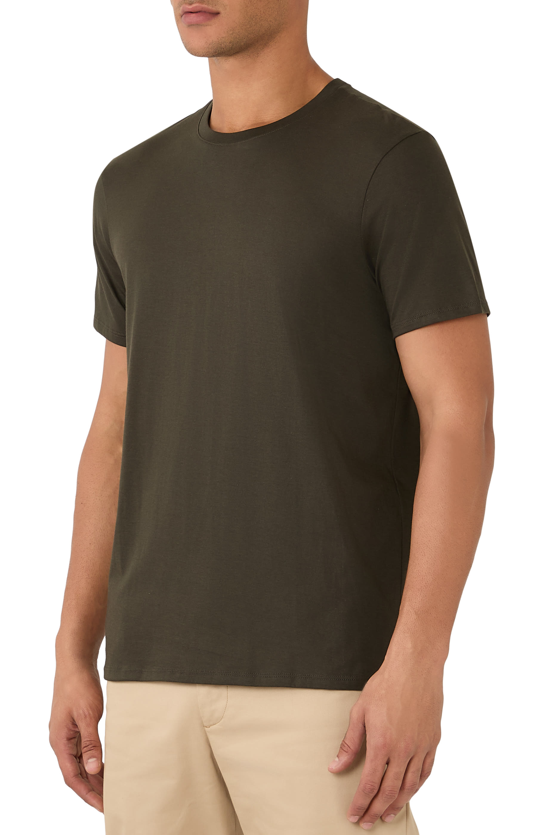 Slim Fit Pima Cotton T-Shirt