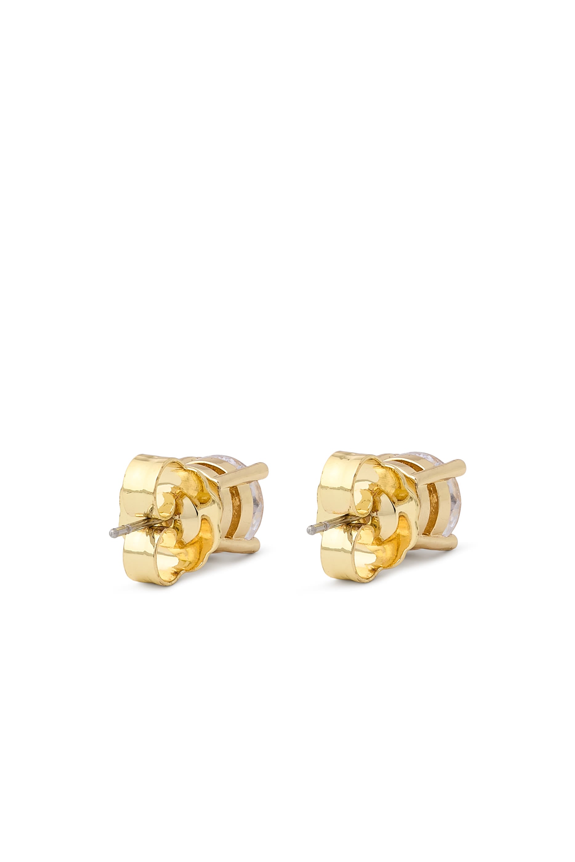 Round Prong Luxe Classic Earrings