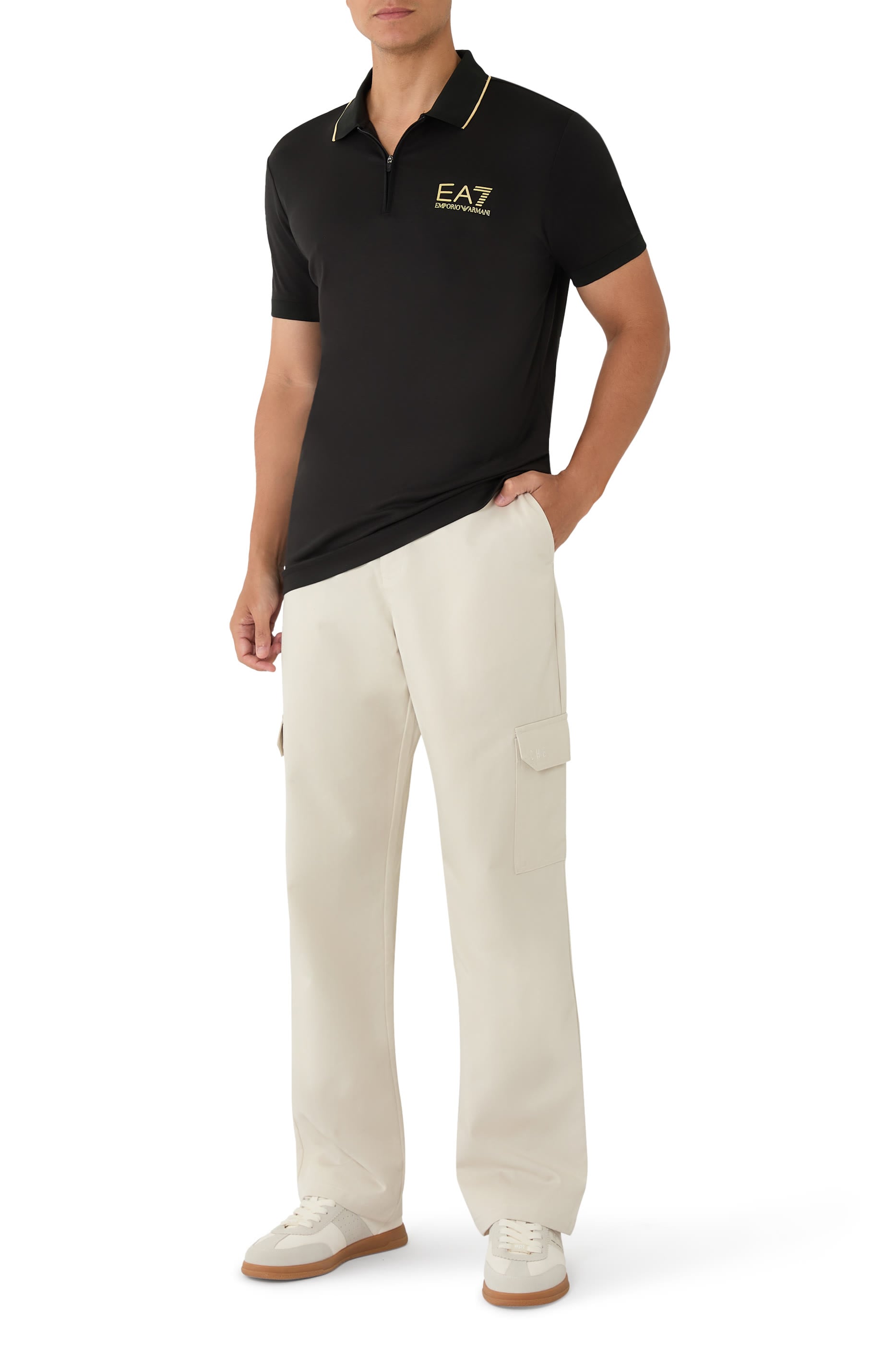 EA7 Logo Polo Shirt