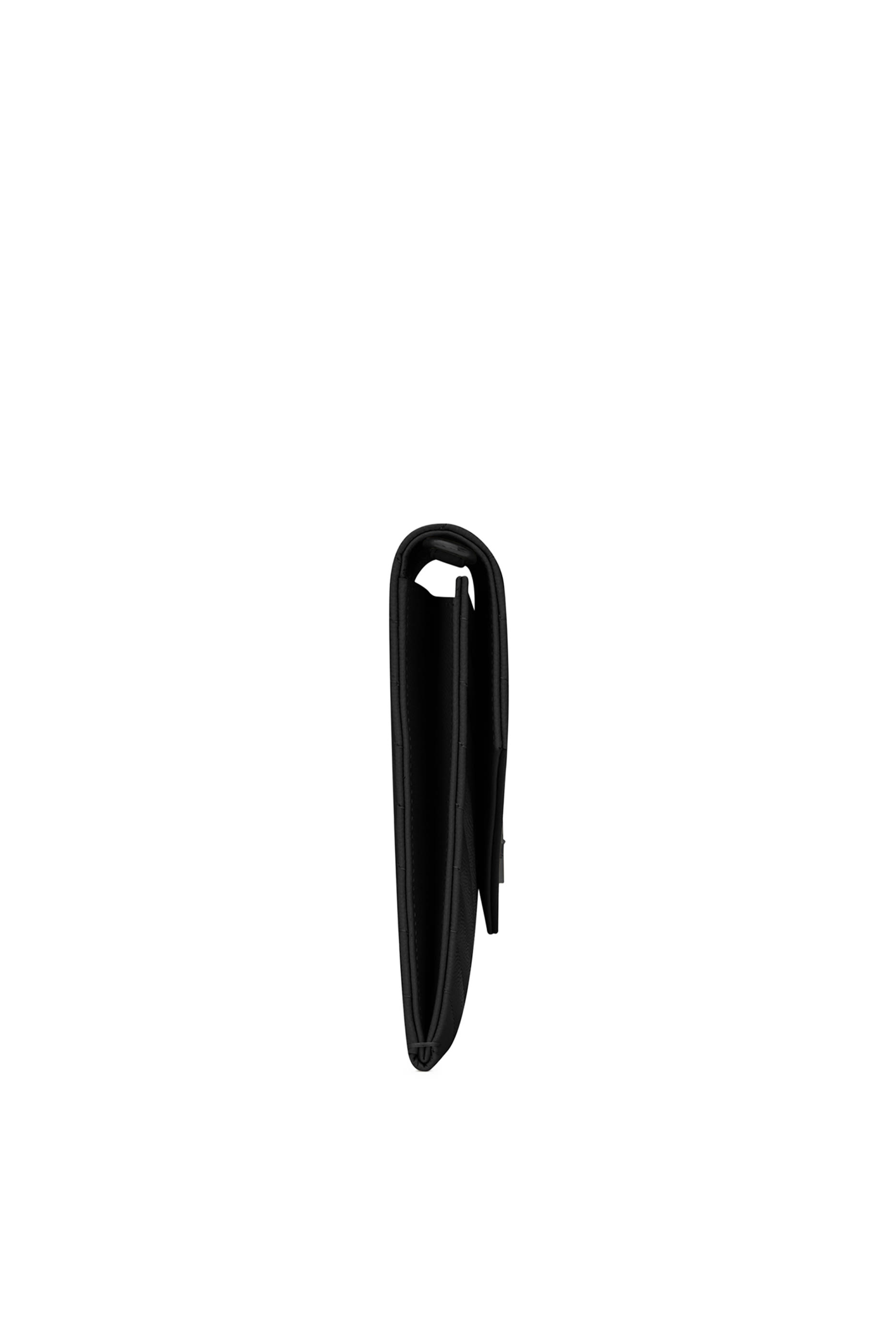 Cassandre Matelassé Flap Pouch in Grain De Poudre Leather