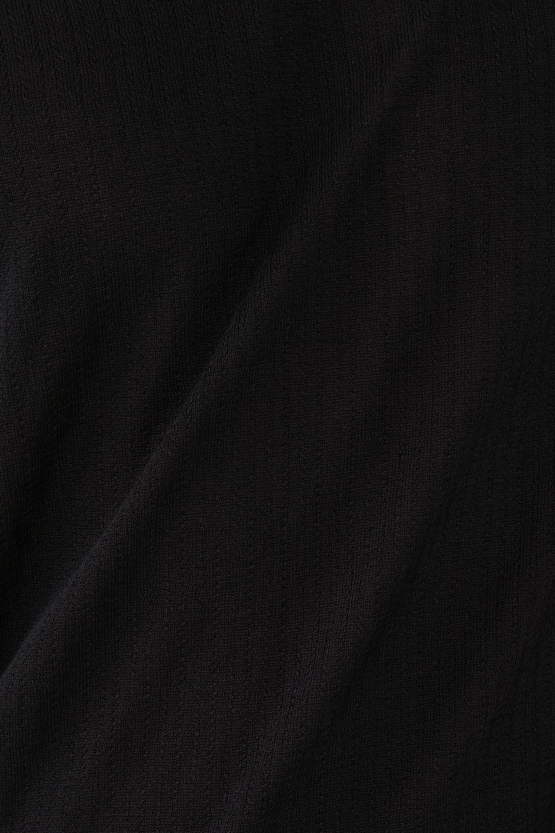 Ribbed Cotton Tricot Top