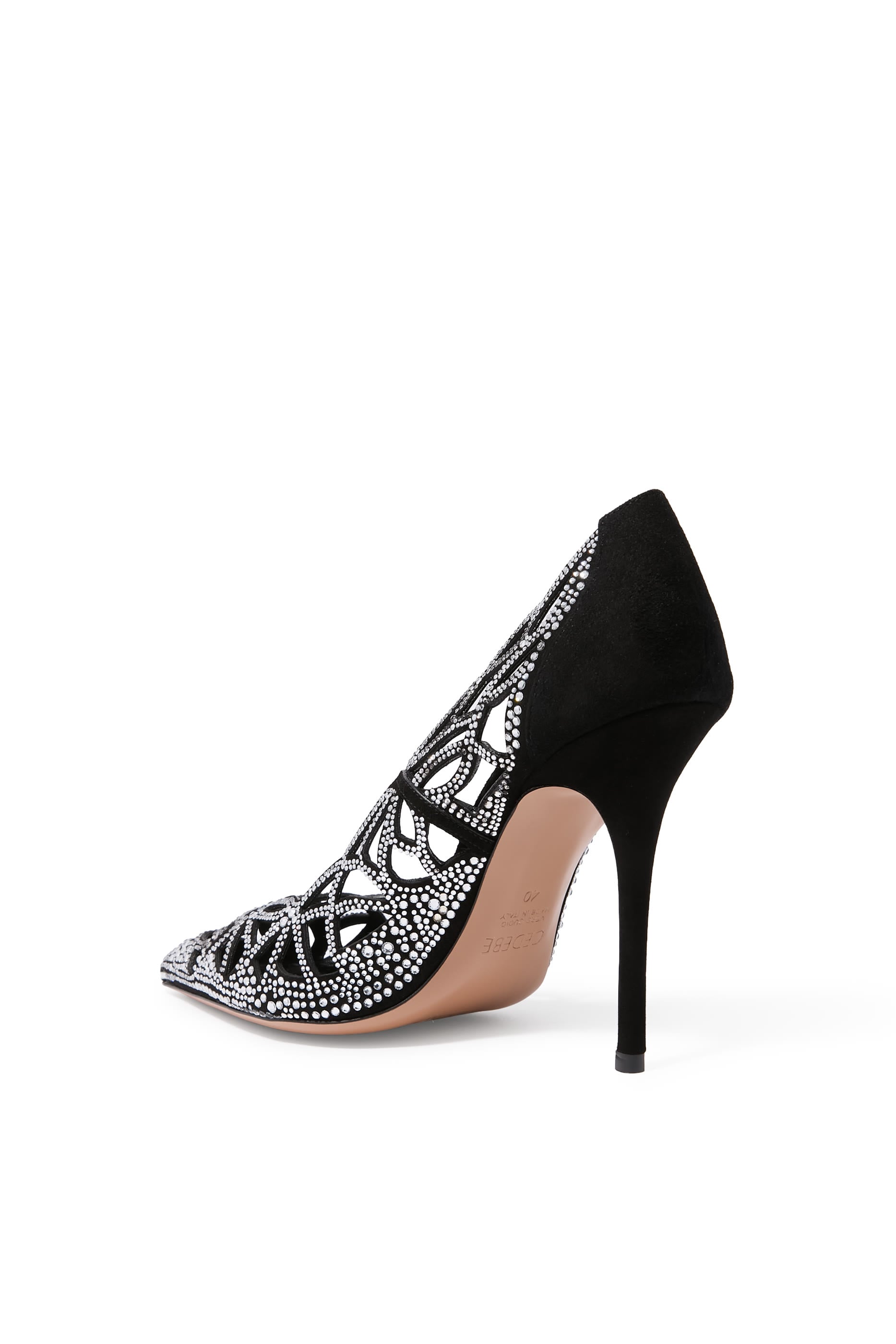 Merveille 105 Crystal Cut-Out Pumps