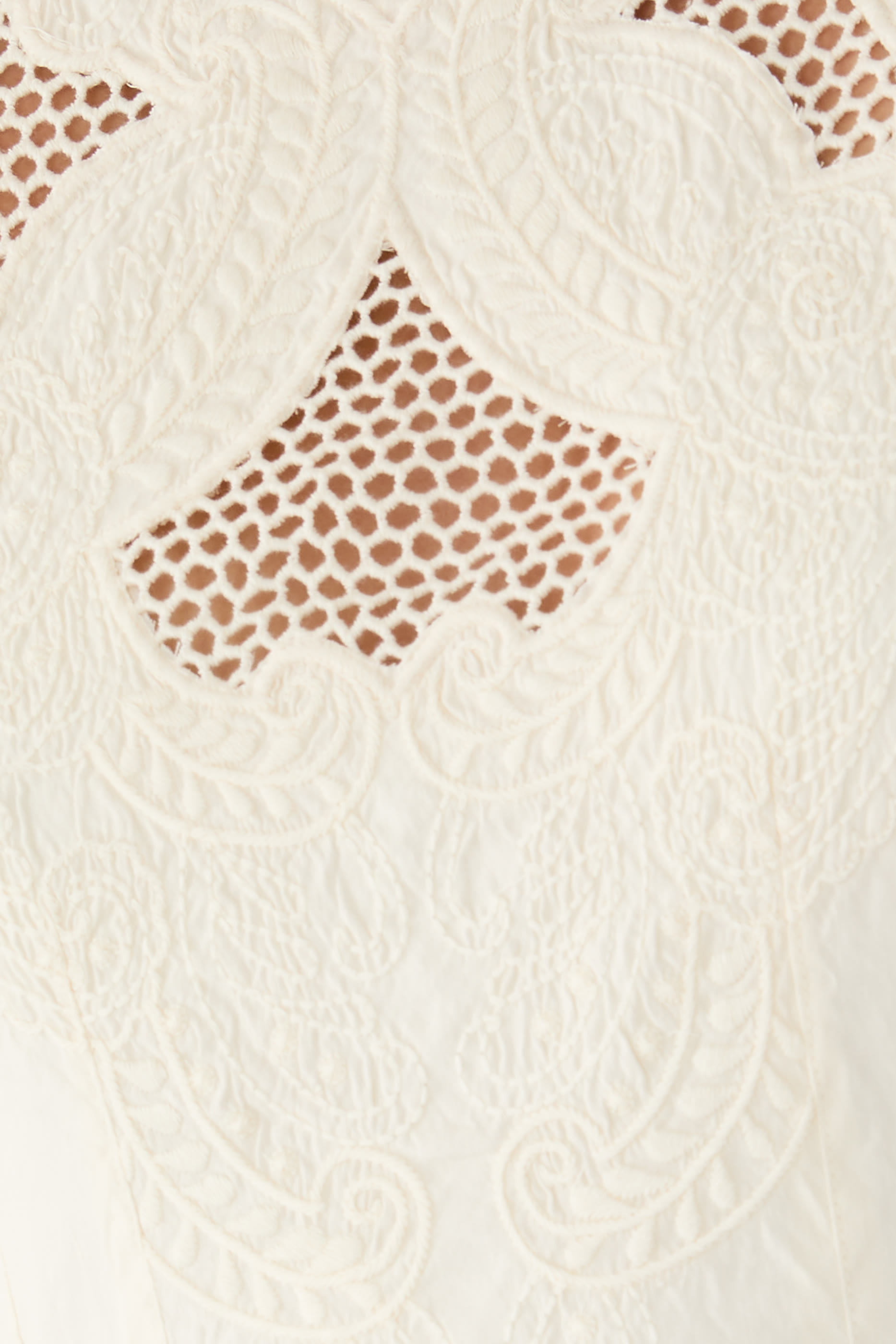 Upten Eyelet Midi Dress