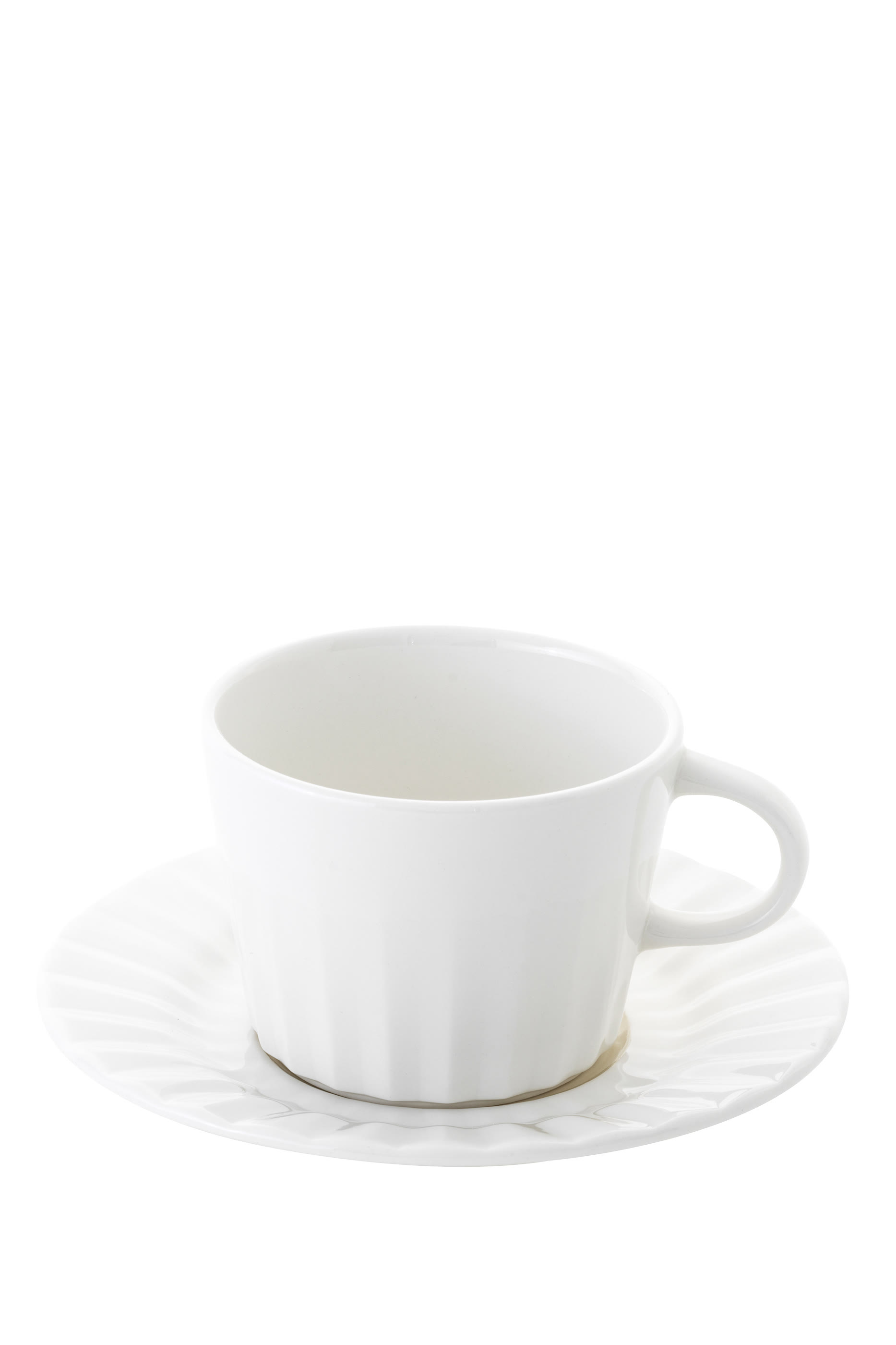 Drapperie Tea Cup & Saucer 