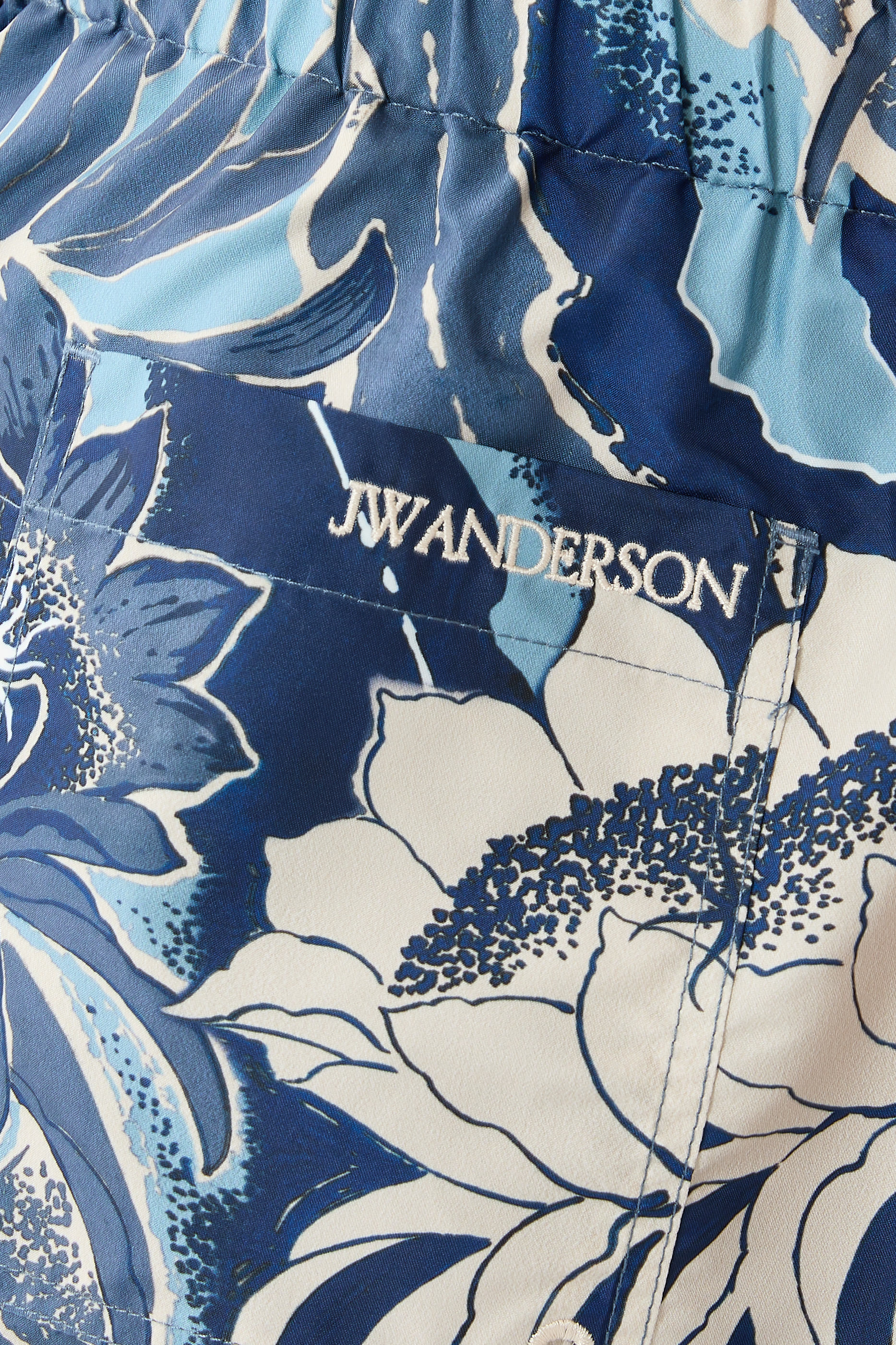 Hawaiian Print Swim Shorts