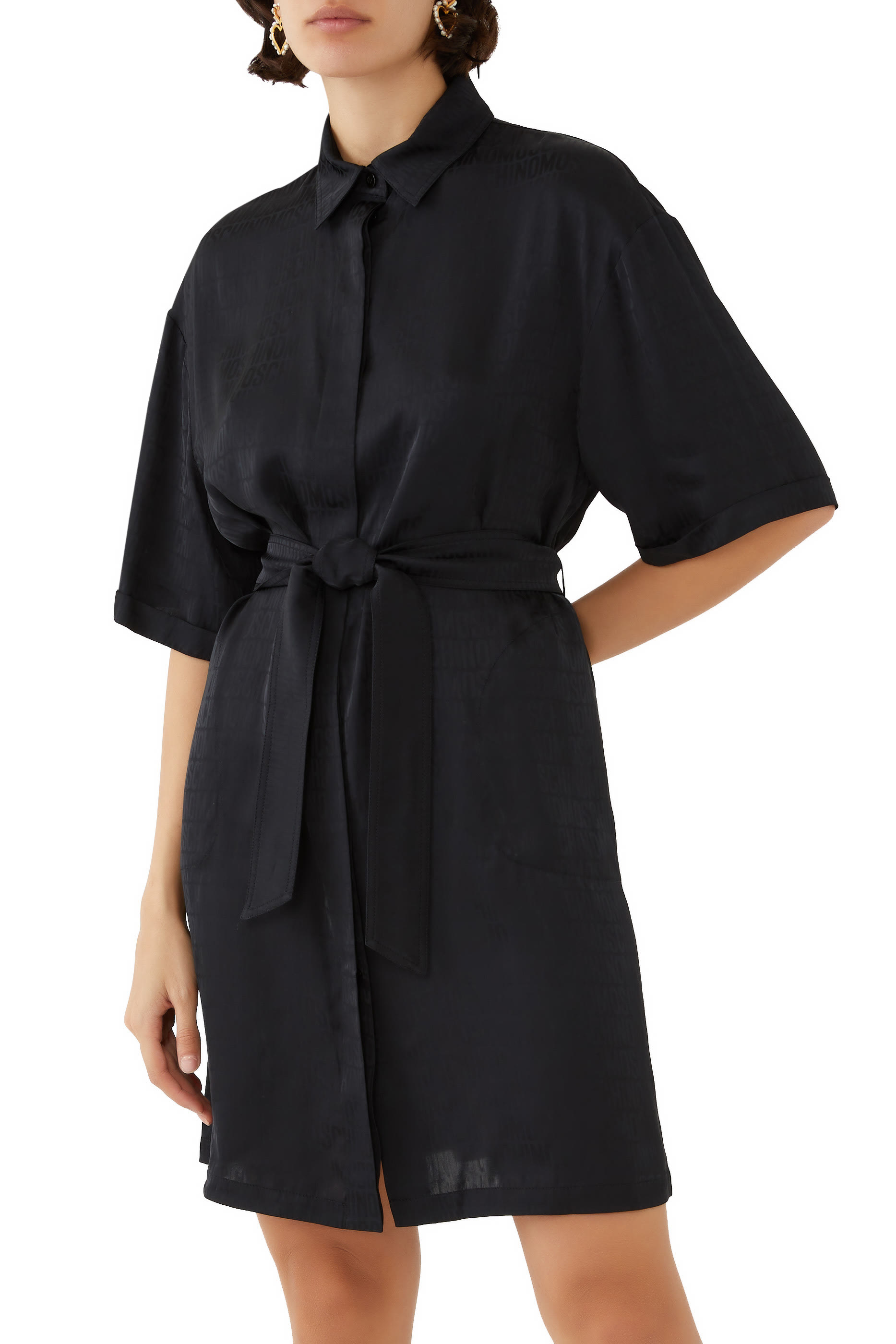 Monogram Shirt Dress