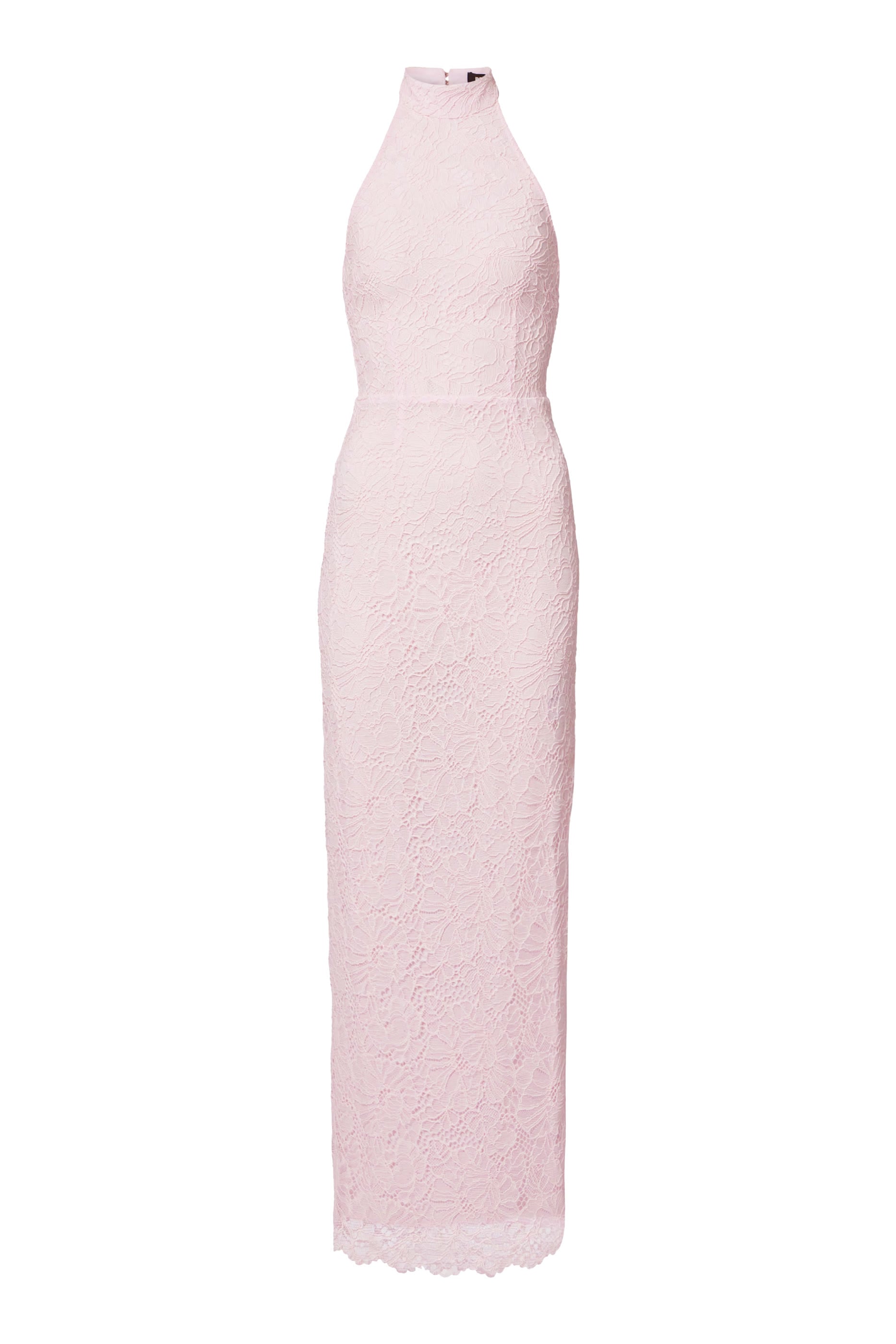 Halterneck Lace Gown