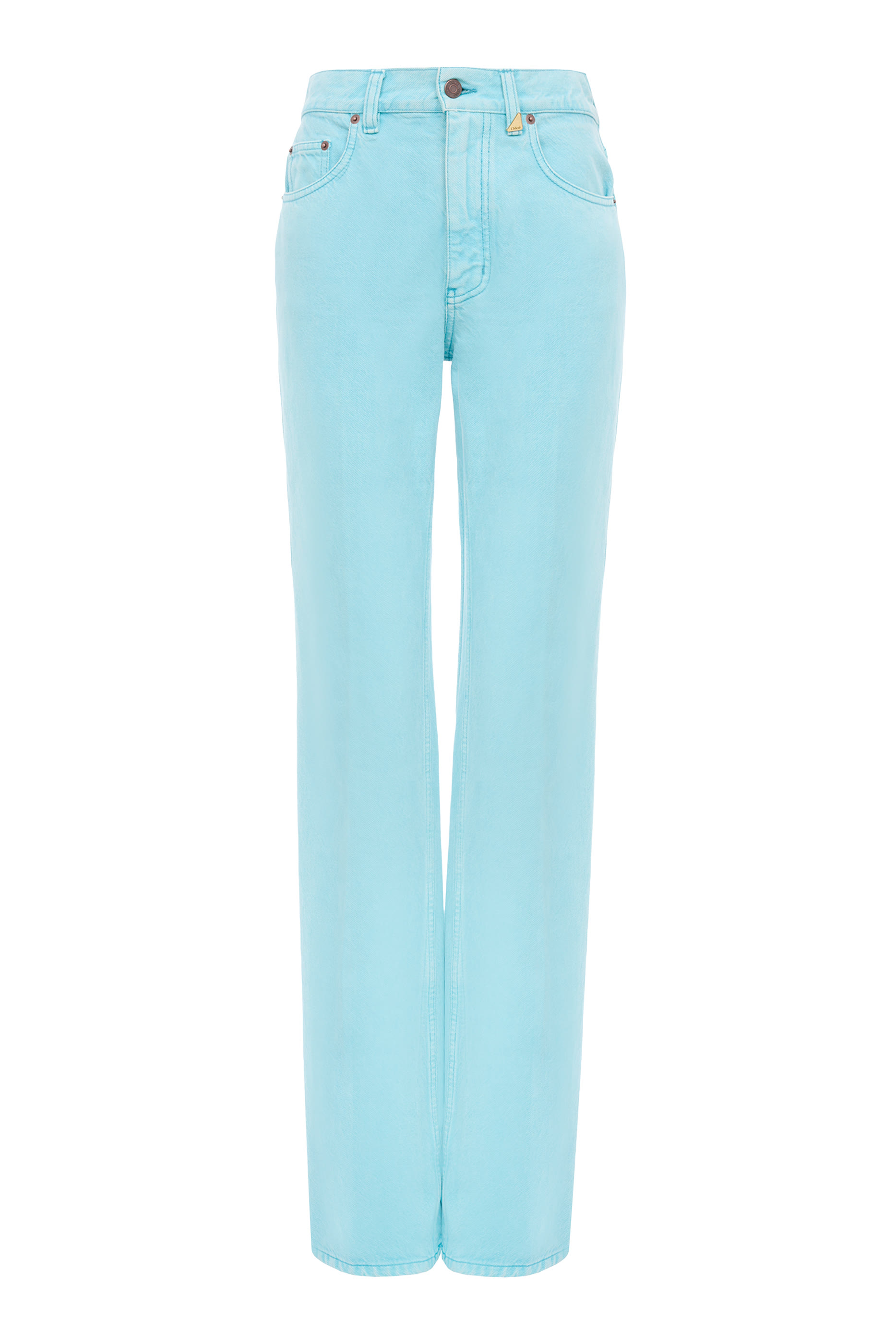 5-Pocket Straight Denim Jeans