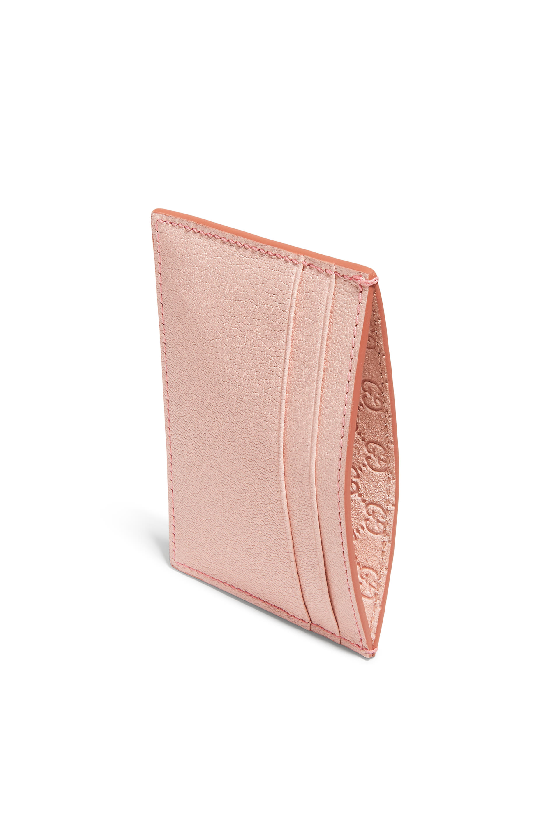 Card Case with Logo Lettering