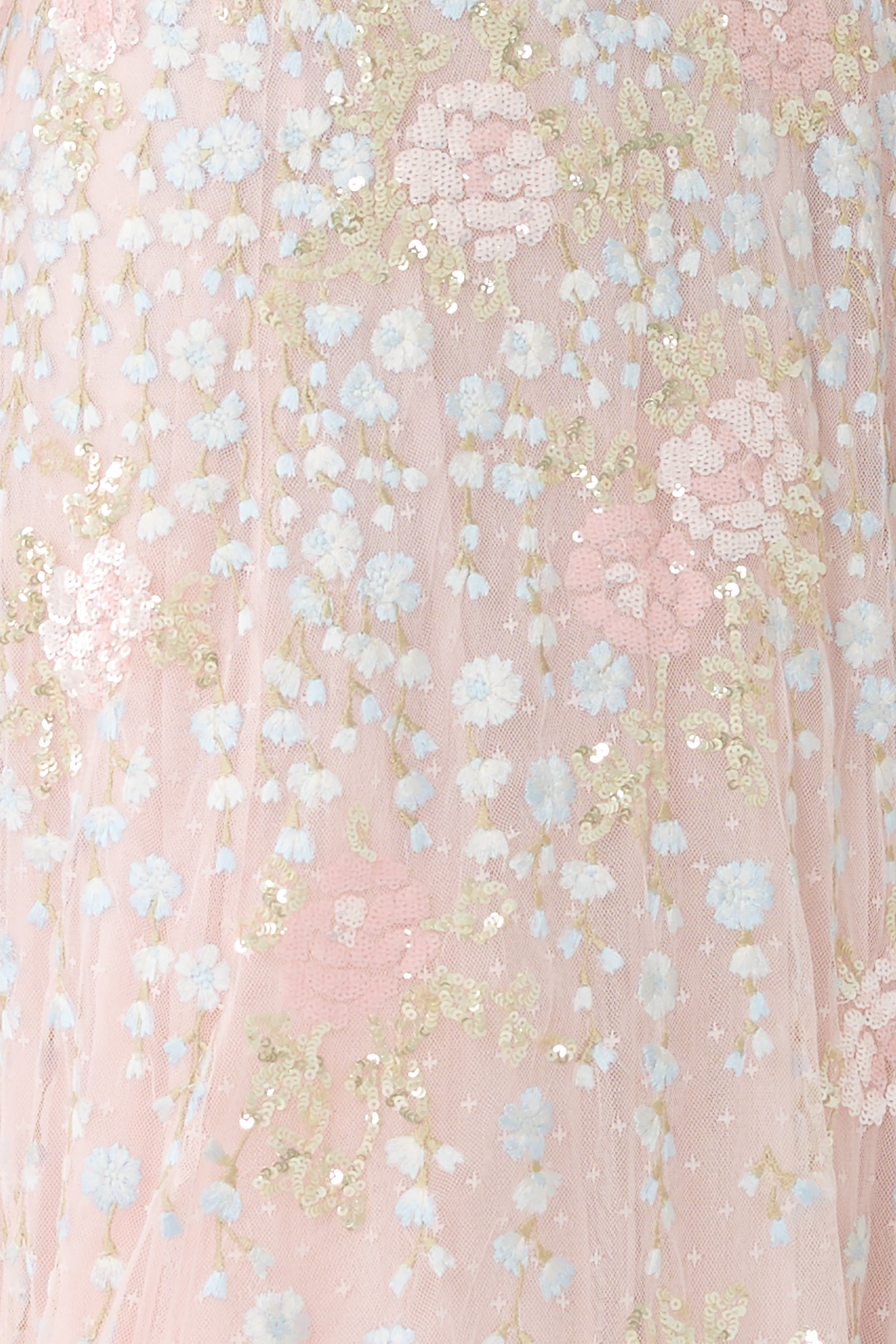 Cressida Floral Cape Ankle Gown