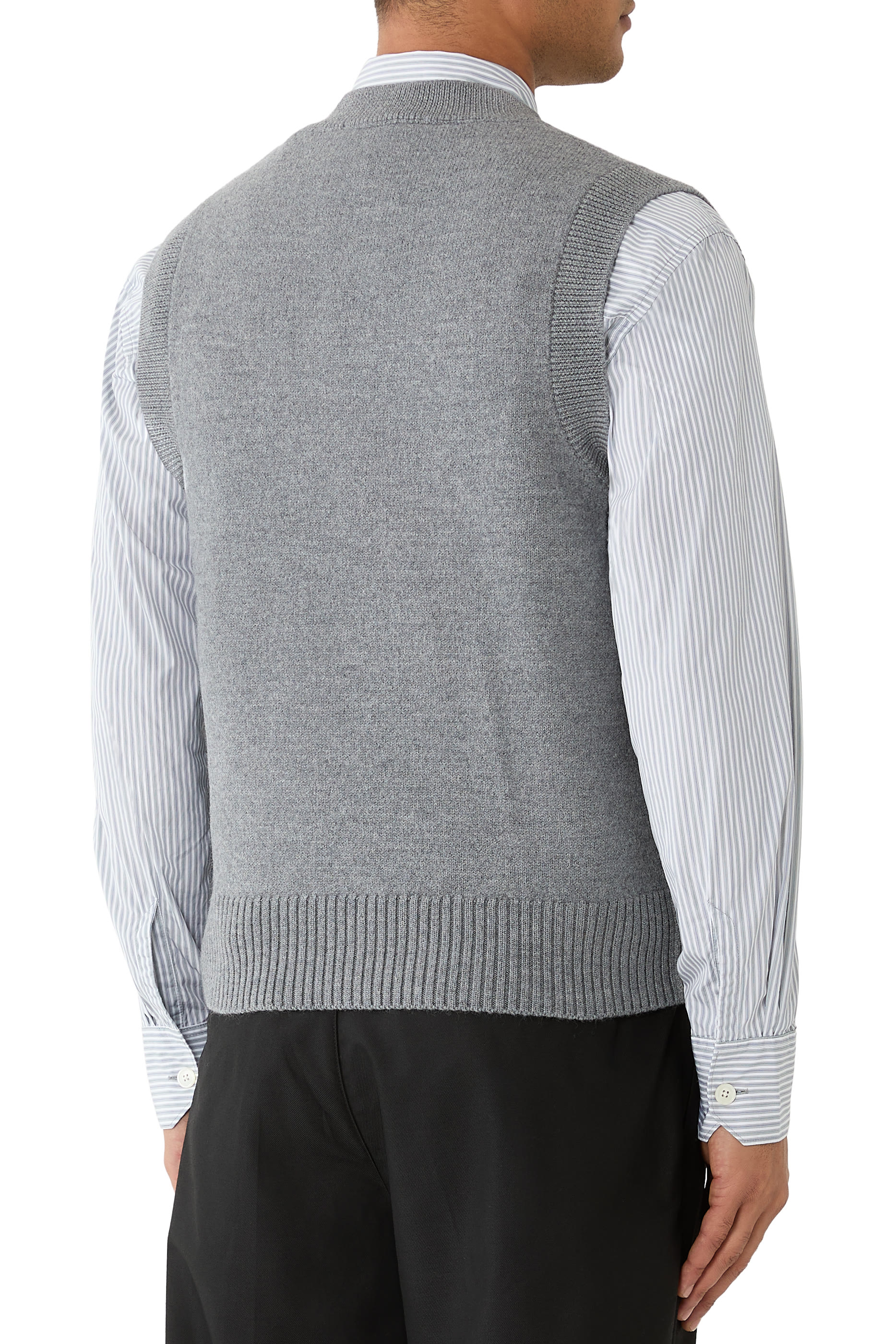 Sleeveless Wool Sweater 