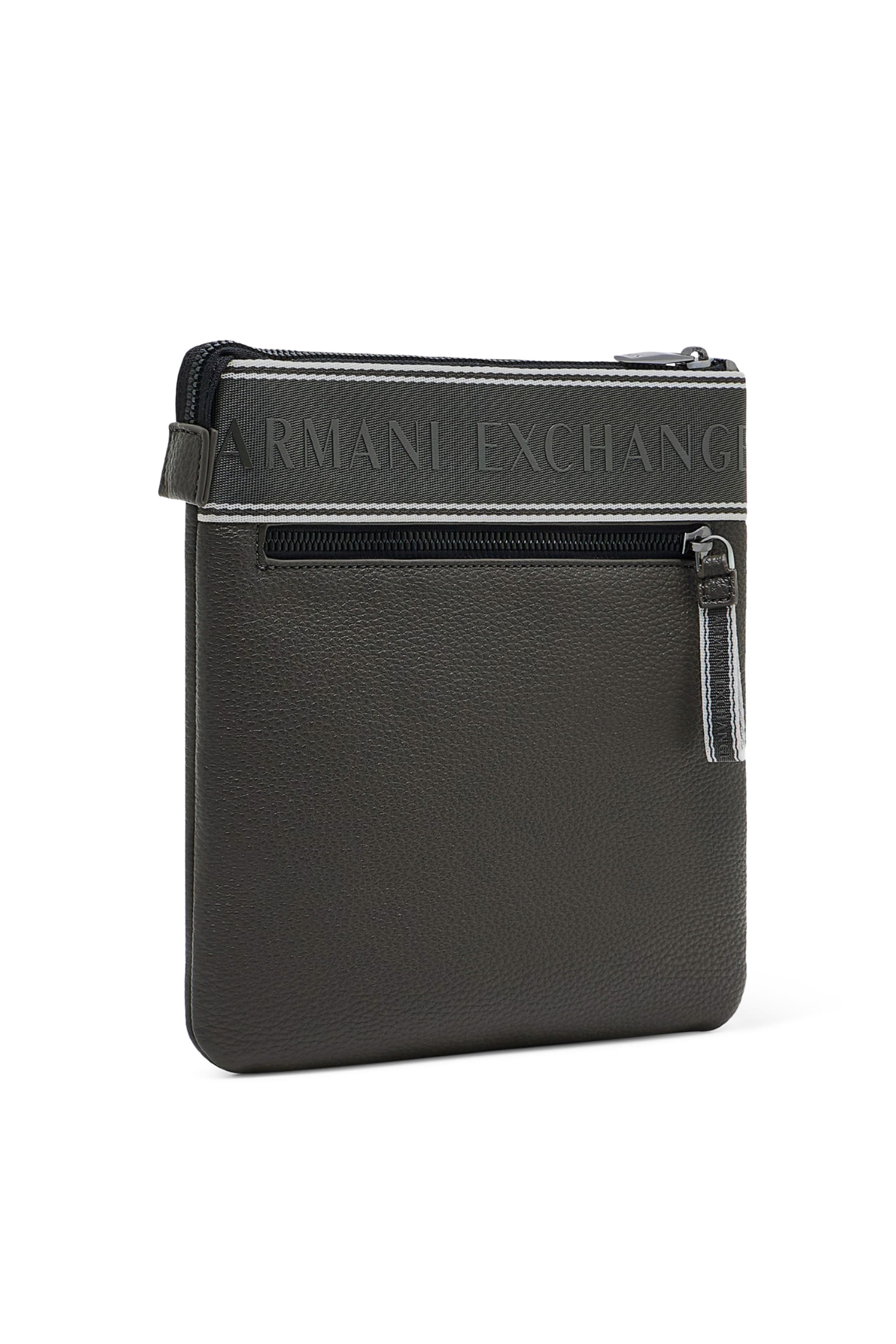 Logo Flat Crossbody Messenger Bag