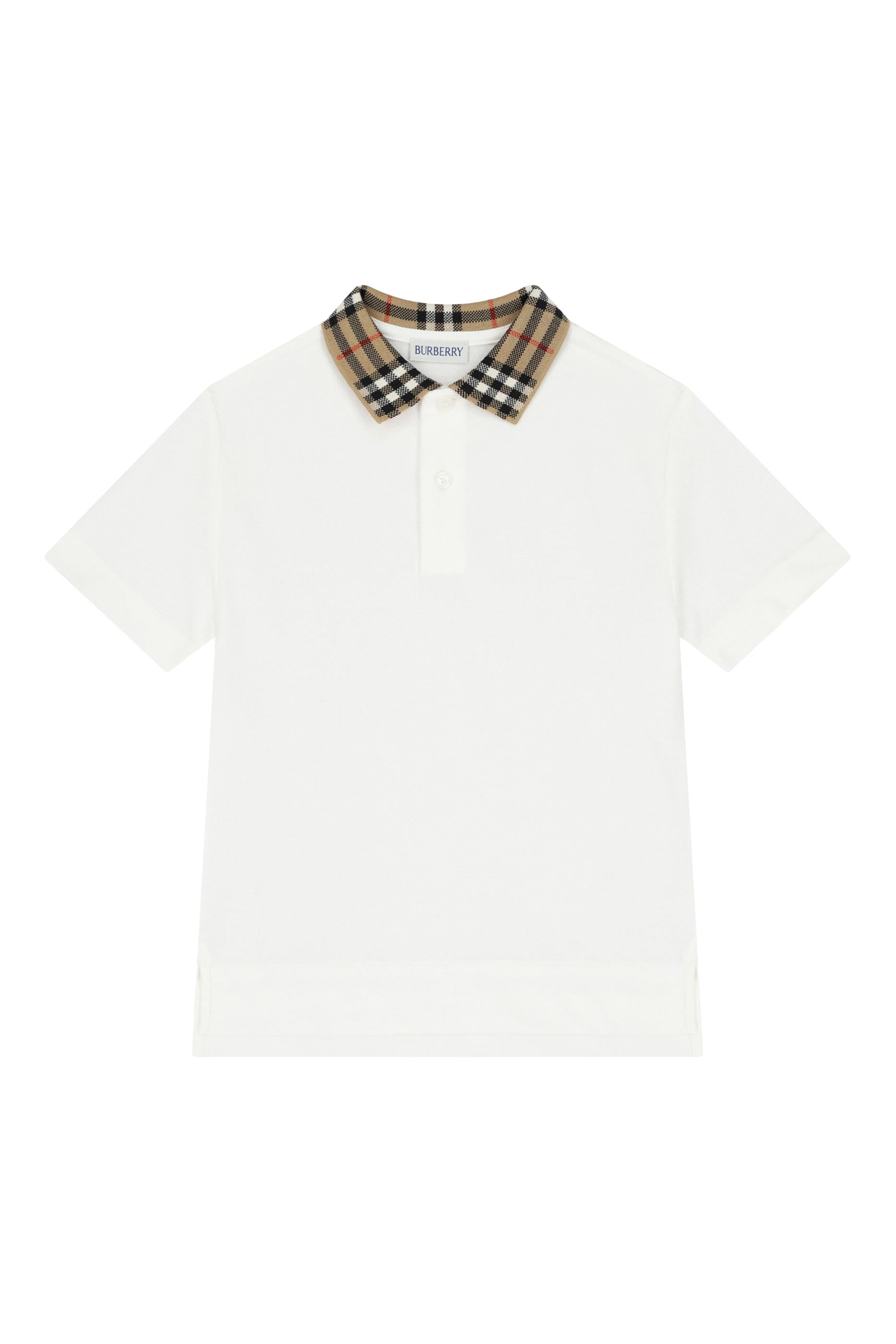 Check Collar Polo Shirt