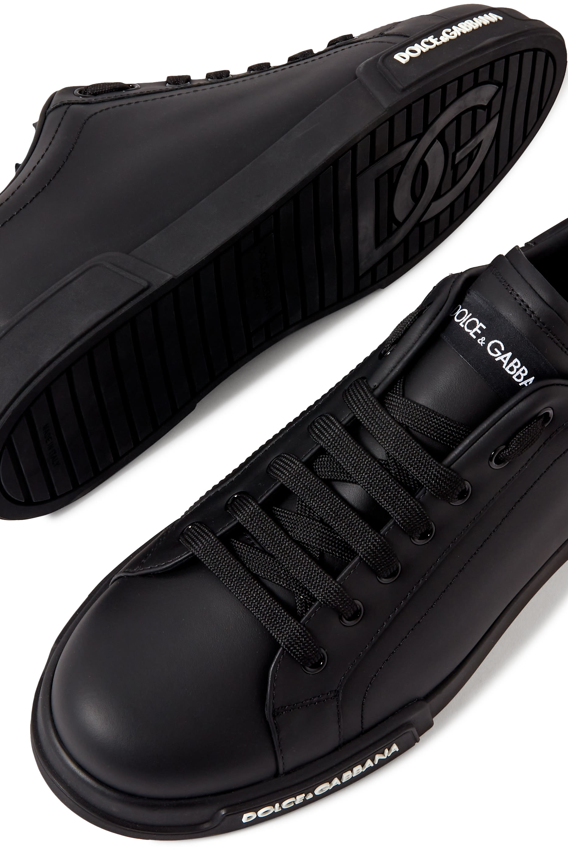  Calfskin Nappa Portofino Sneakers