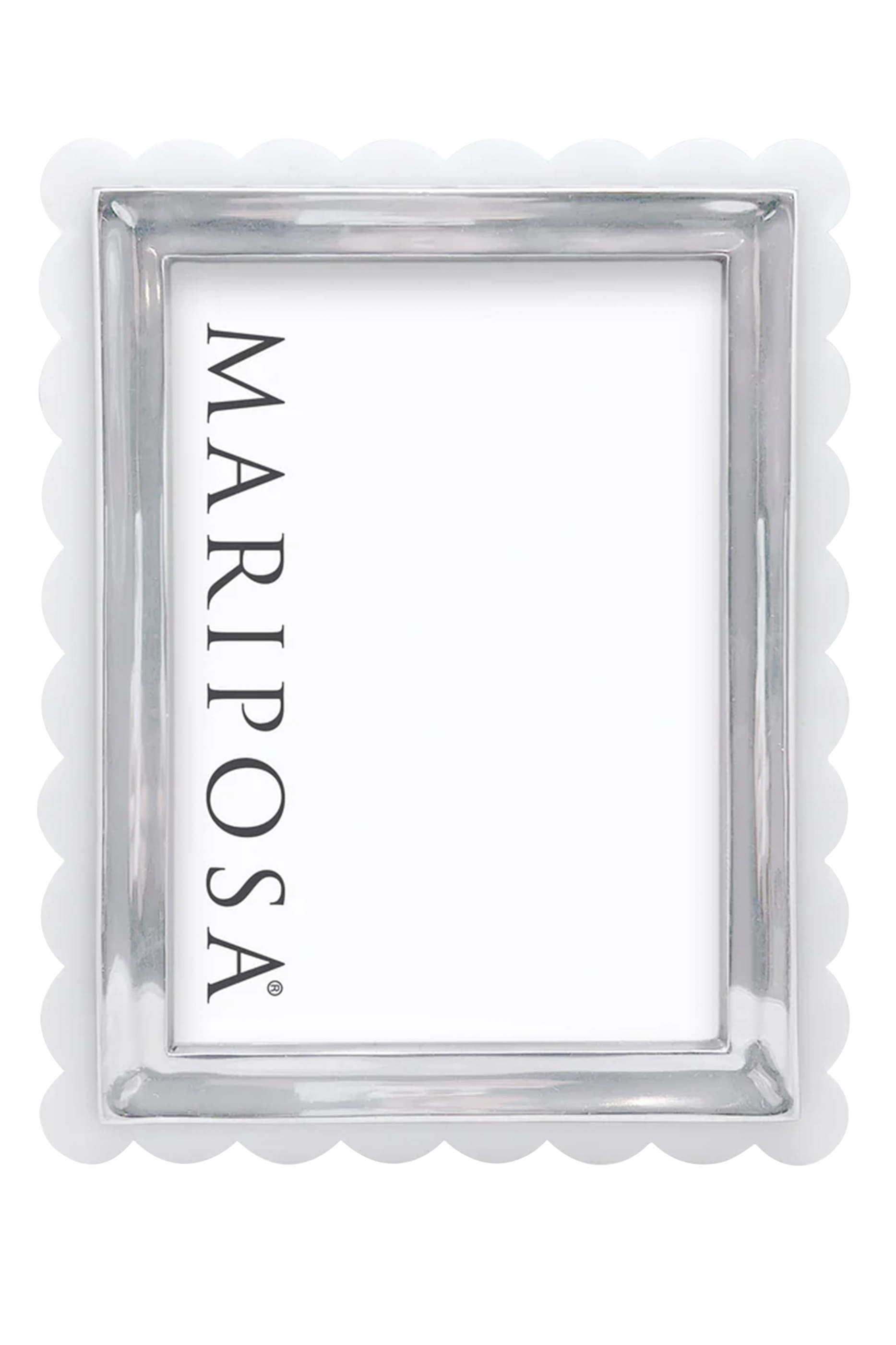 Acrylic Scallop Picture Frame, 5x7