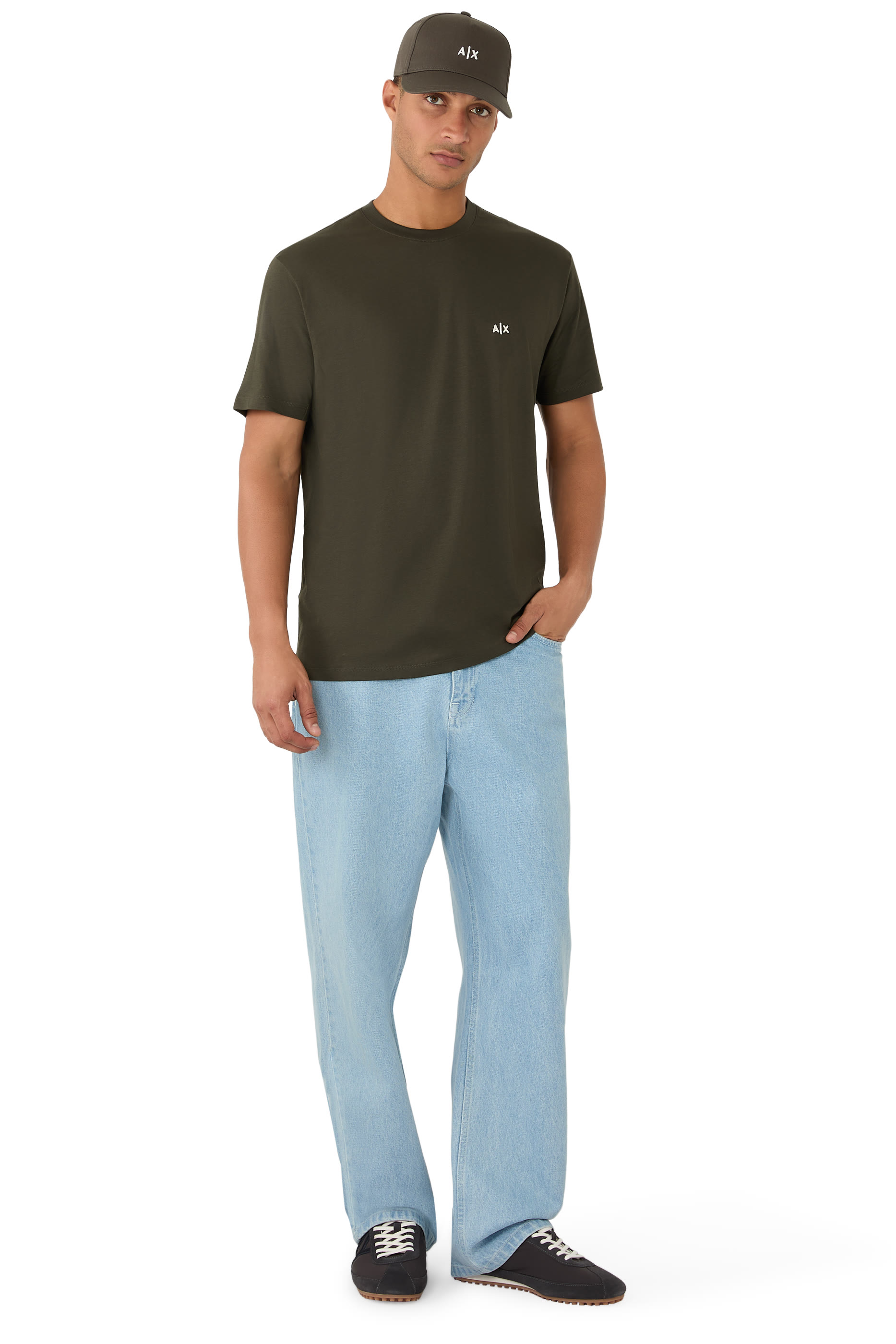 AX Logo Regular Fit T-Shirt