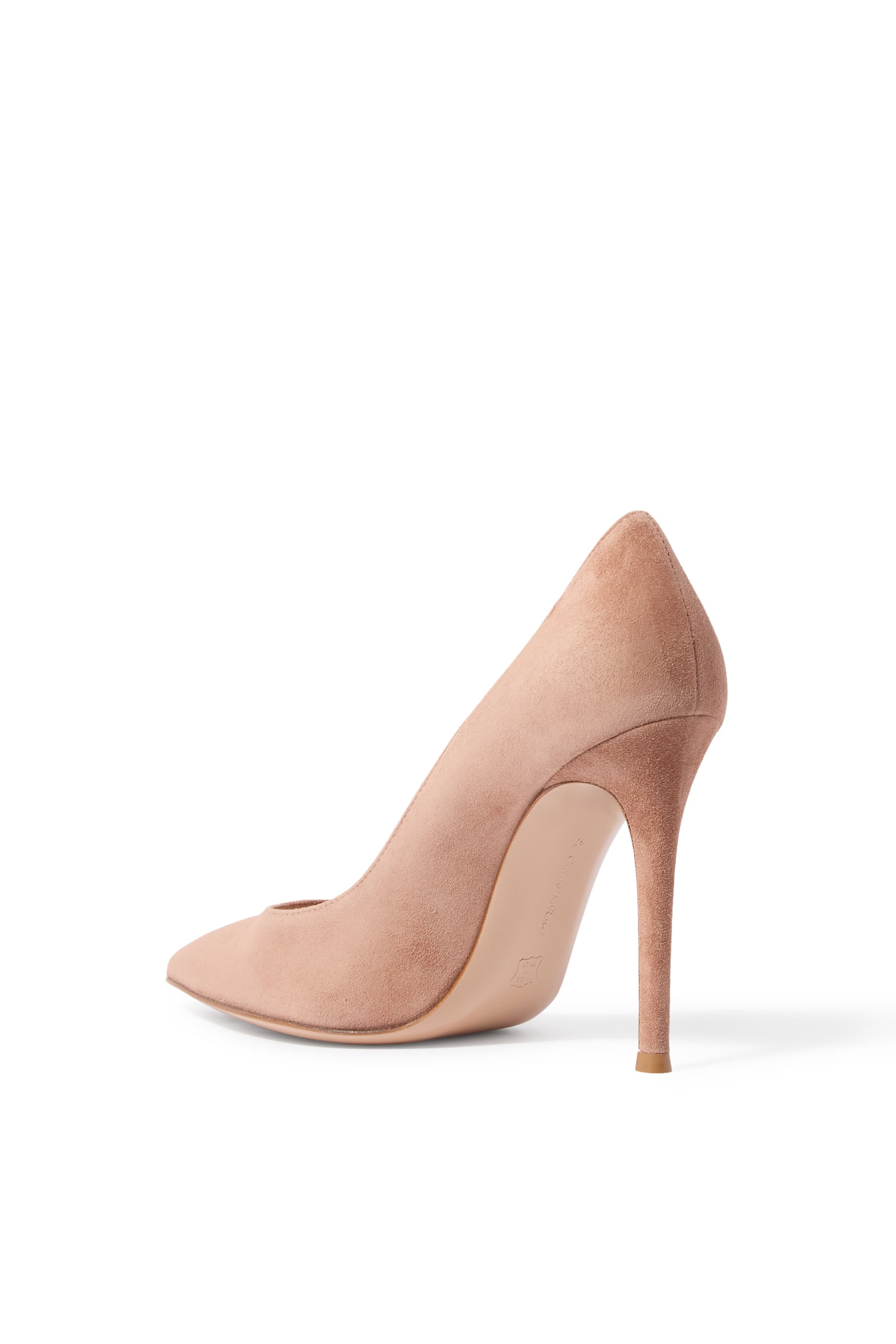 Gianvito 105 Pumps in Suede Leather