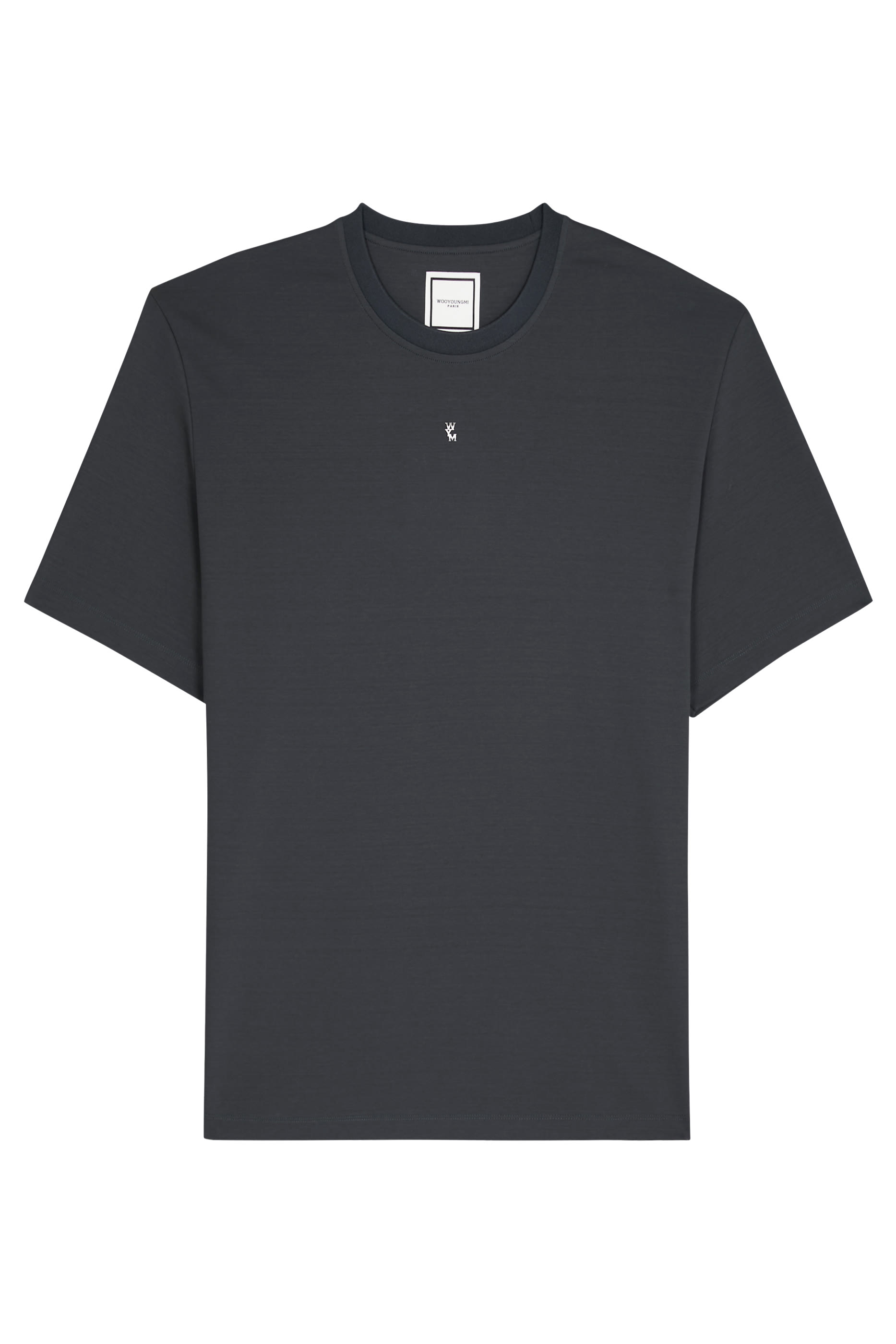 Metal Logo Cotton T-Shirt