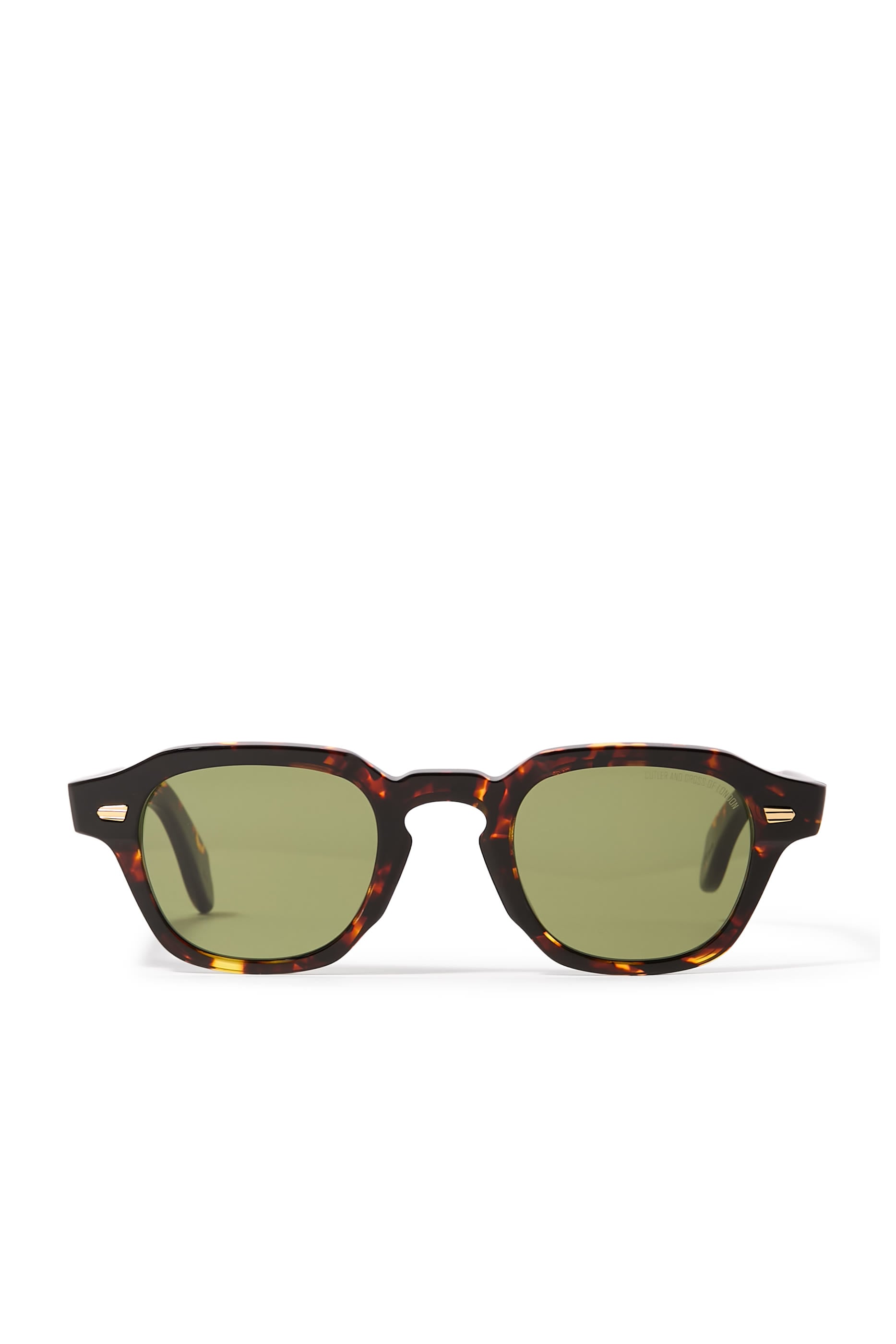 1420 Havana Rectangle Sunglasses