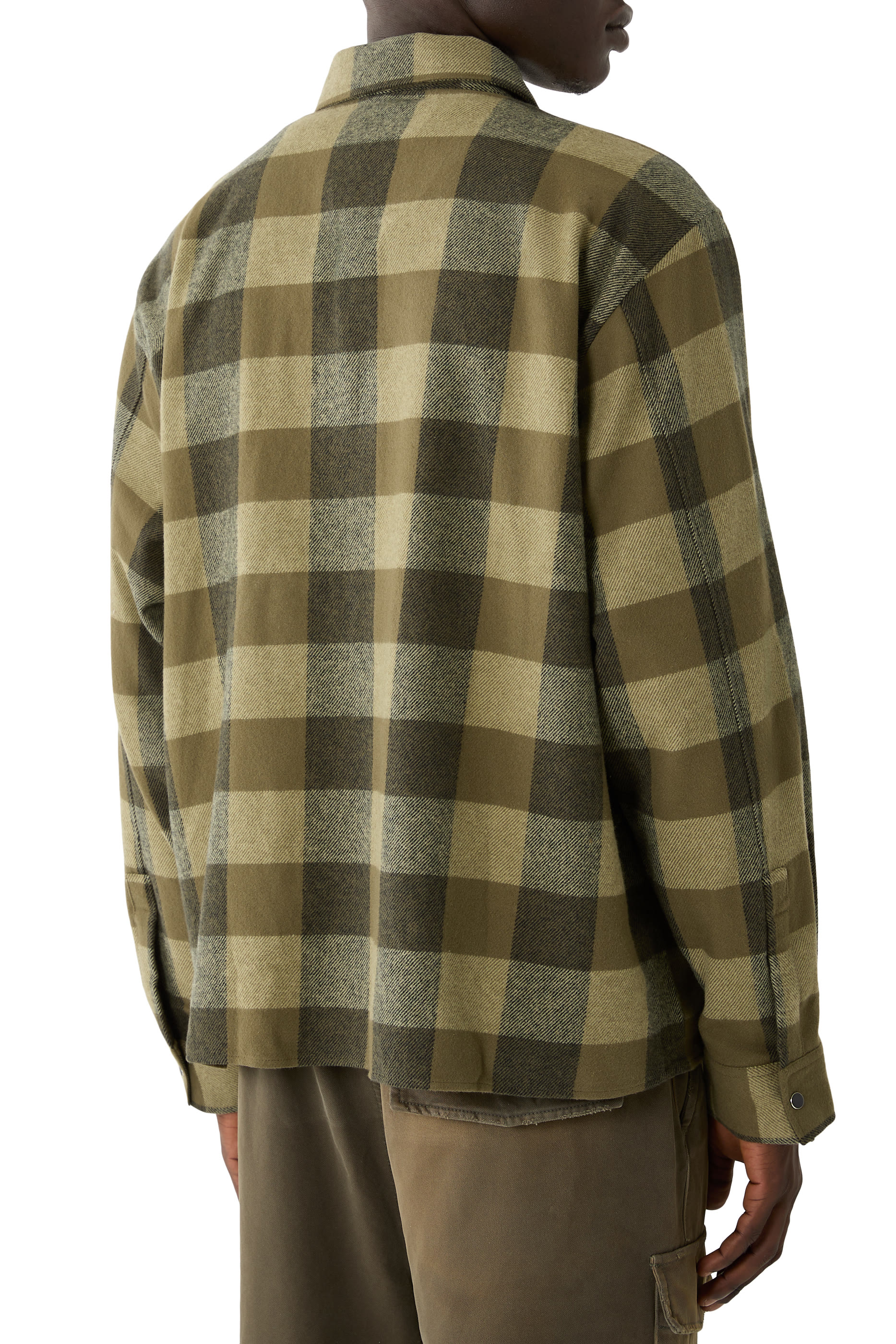 Oversized Heavy Flannel Shirt 