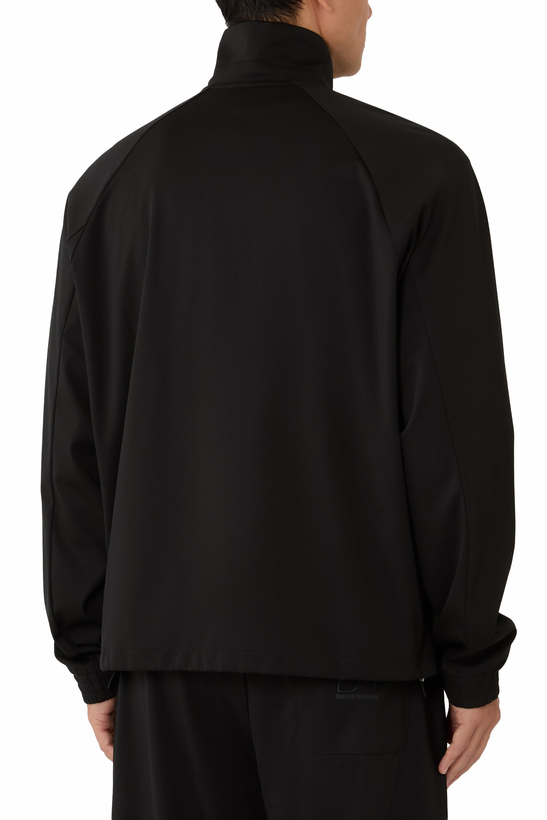 Interlock Jersey Full-Zip Sweatshirt