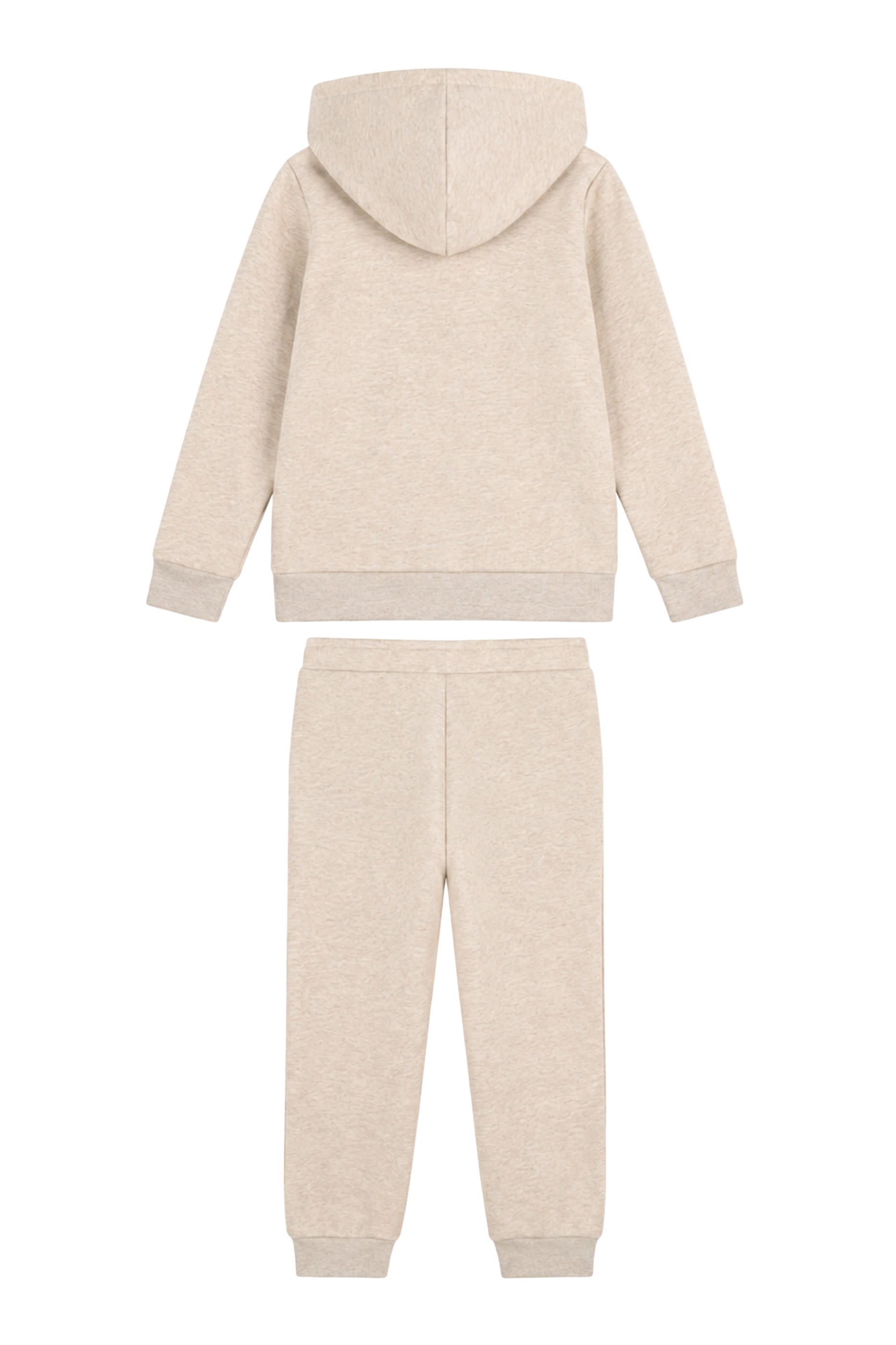 Kids Logo-Patch Hooded Tracksuit
