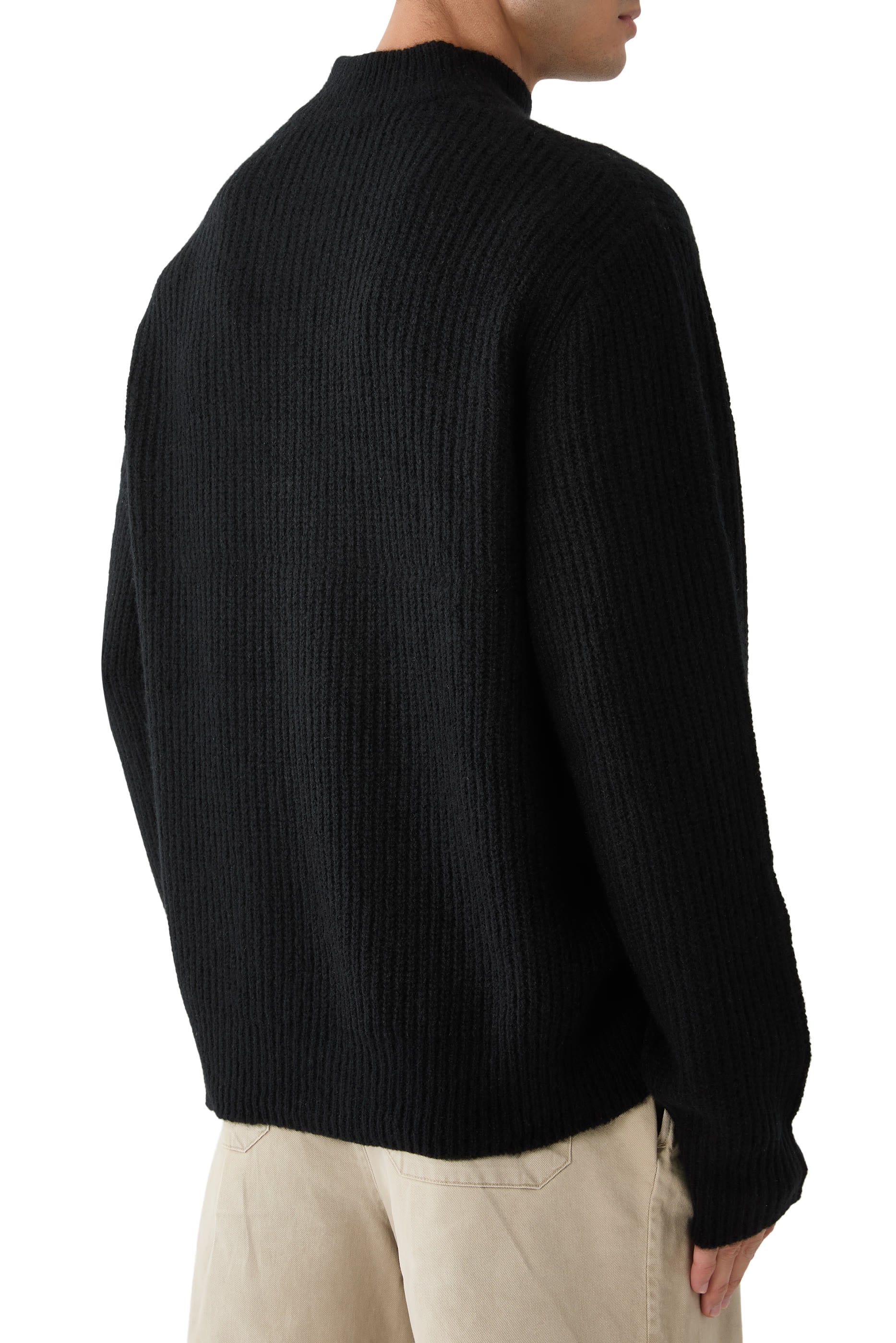 Lightweight Cashmere 1/4 Button Sweater