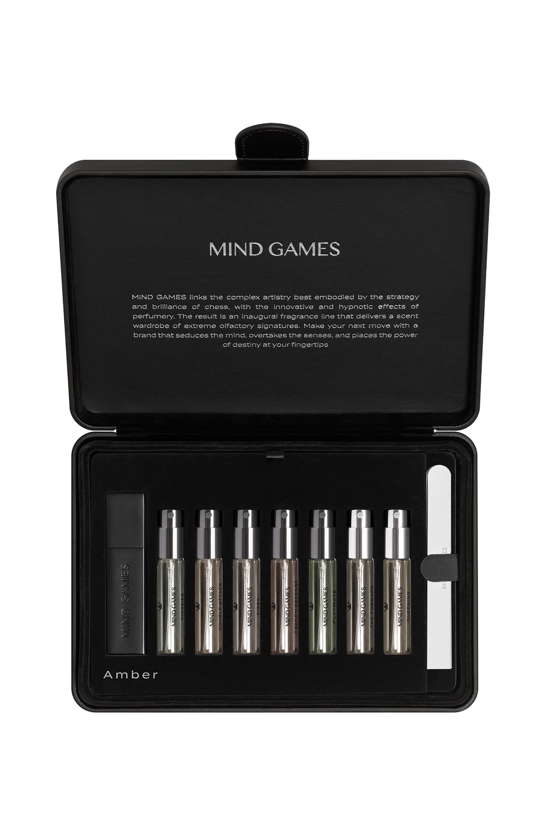 7 Piece Amber Olfactive Travel Set