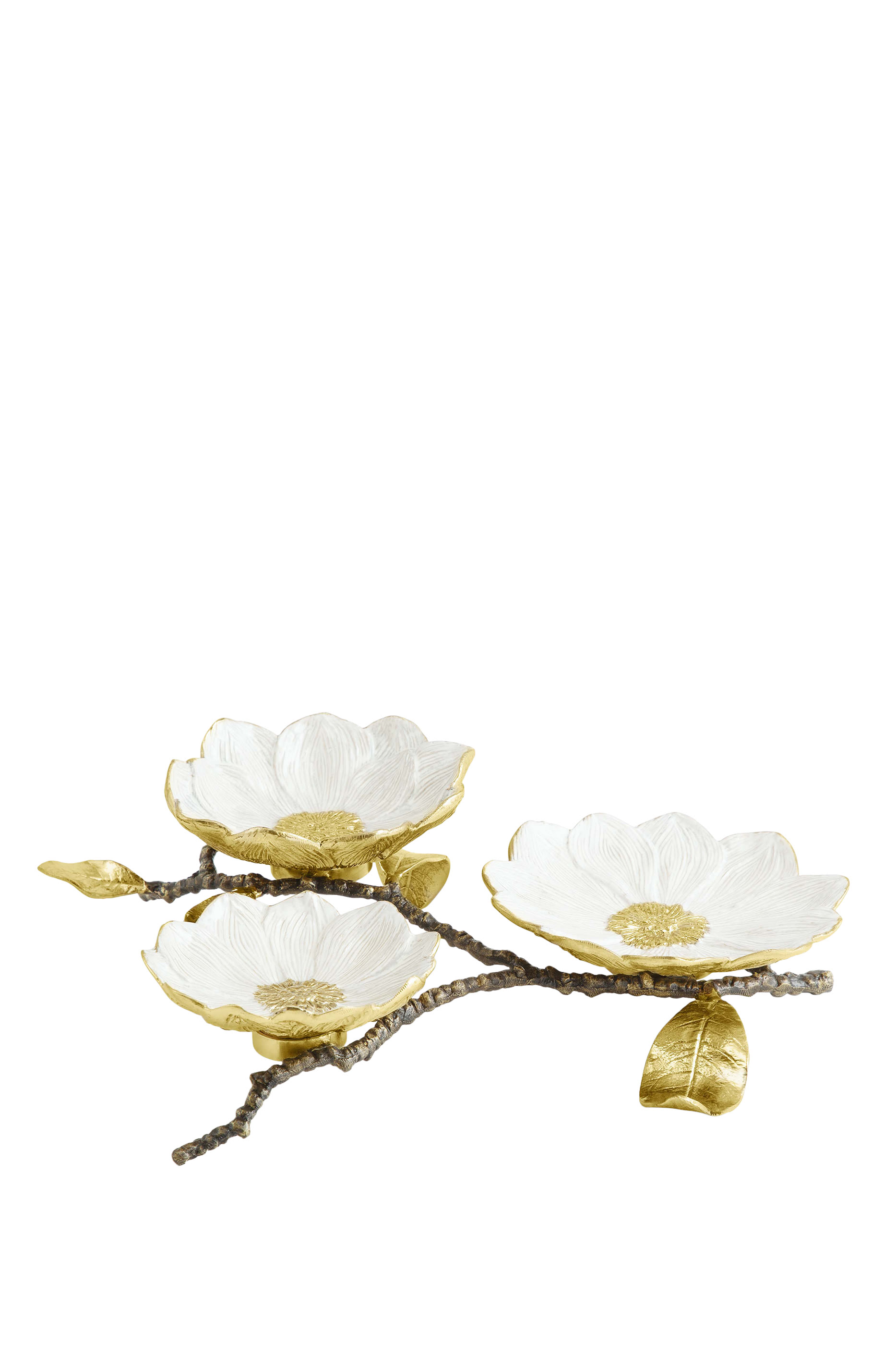 Vintage Bloom Triple Dish