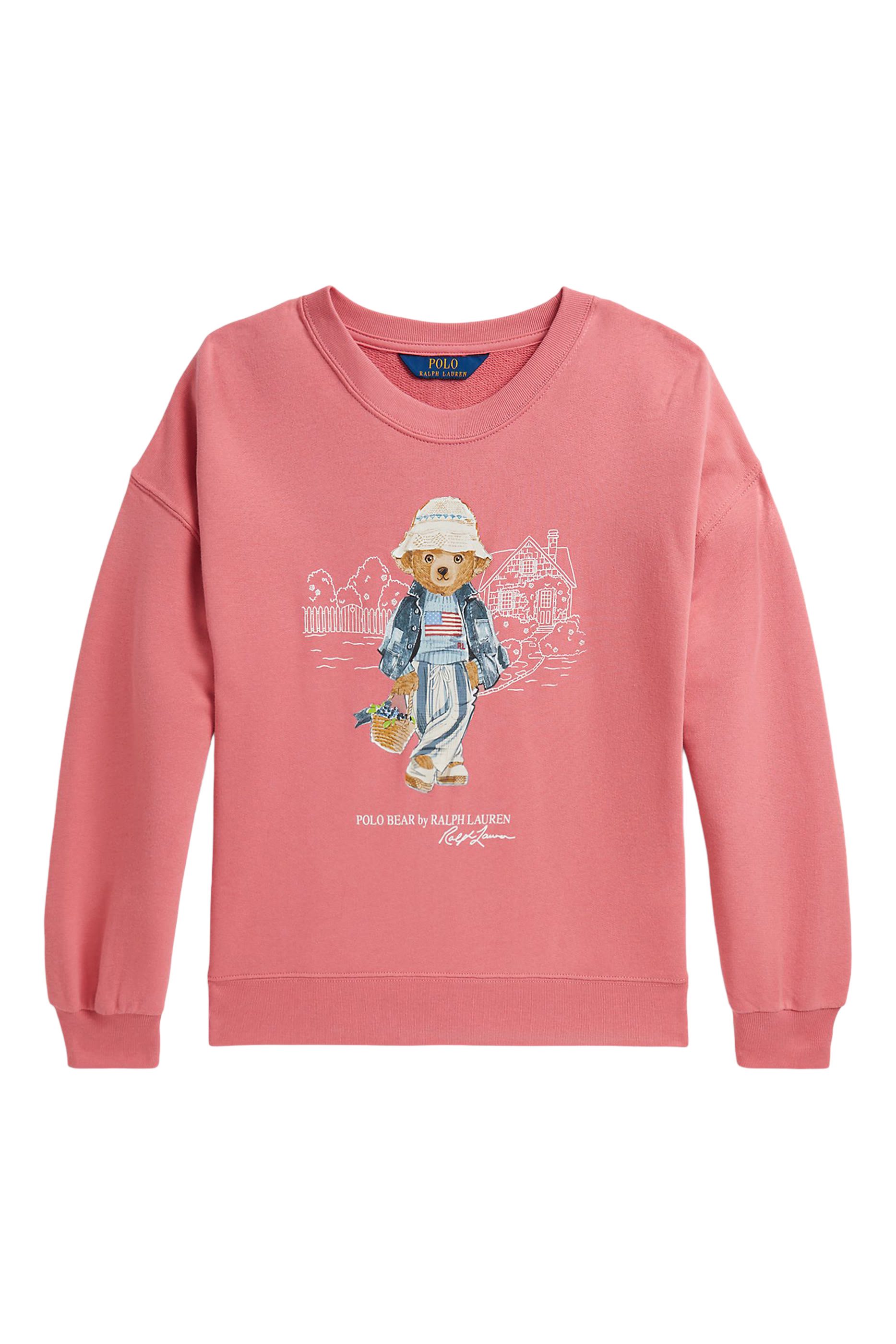 Kids Polo Bear Terry Sweatshirt
