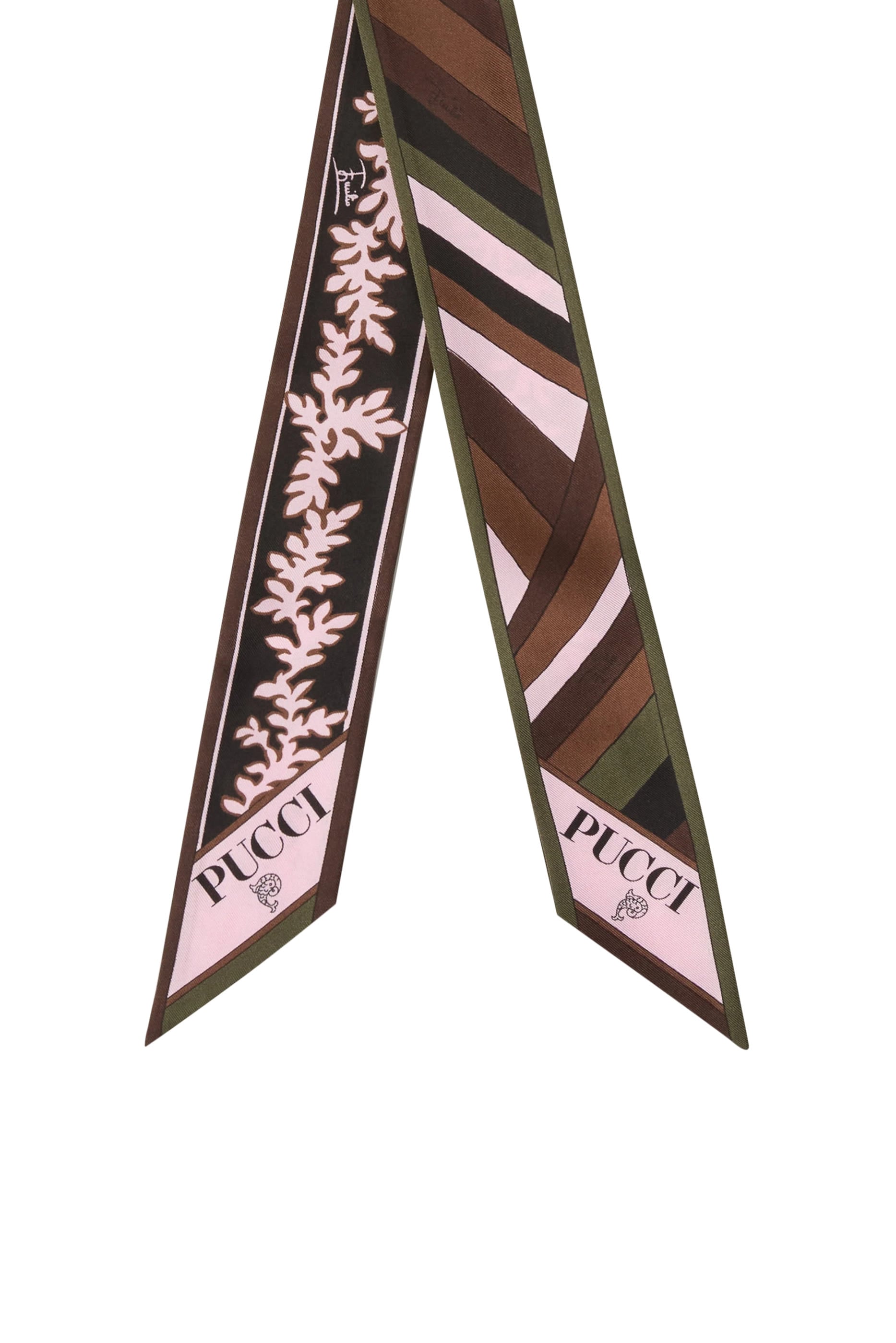 Printed Silk Twill Scarf